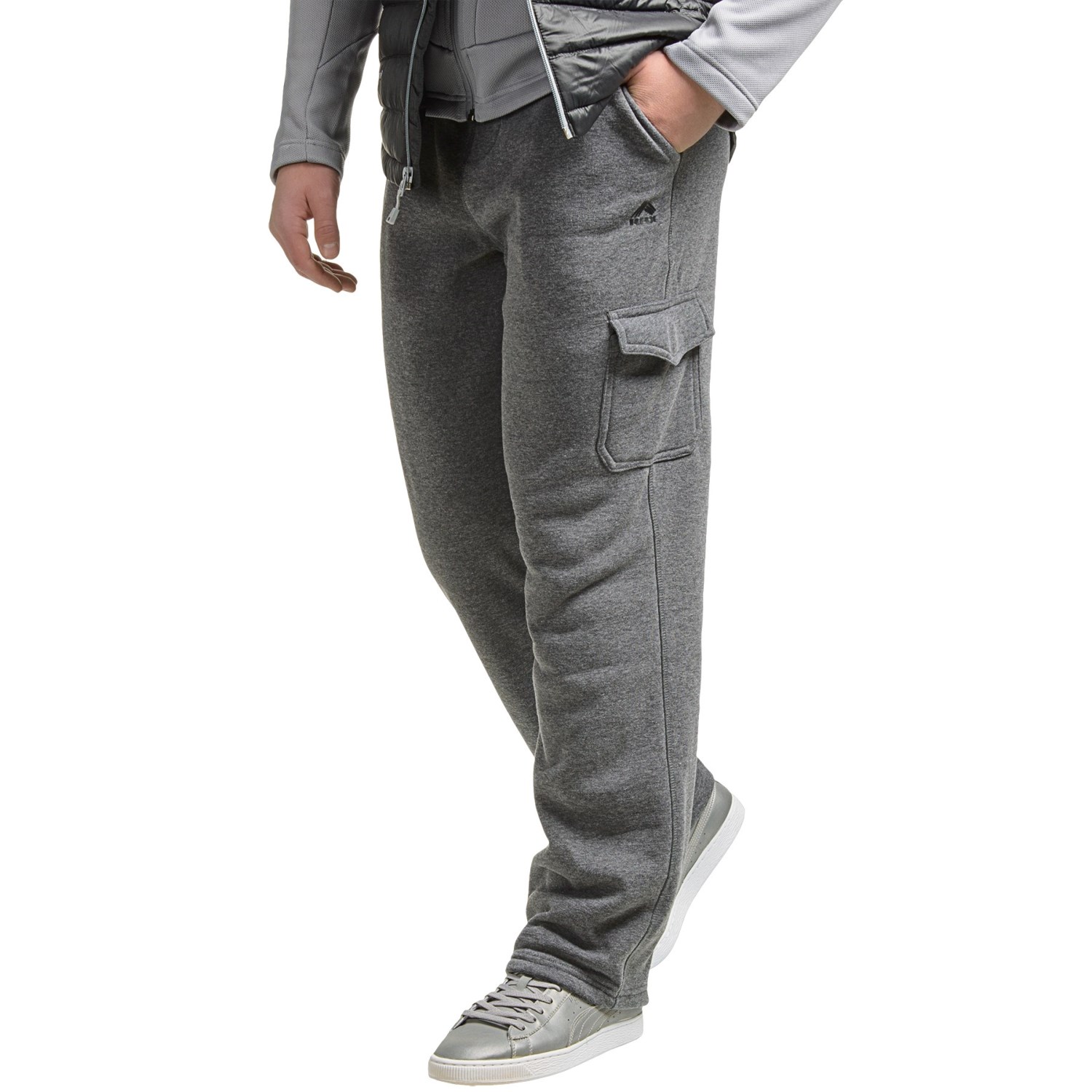 RBX Fleece Straight-Leg Cargo Joggers (For Men)