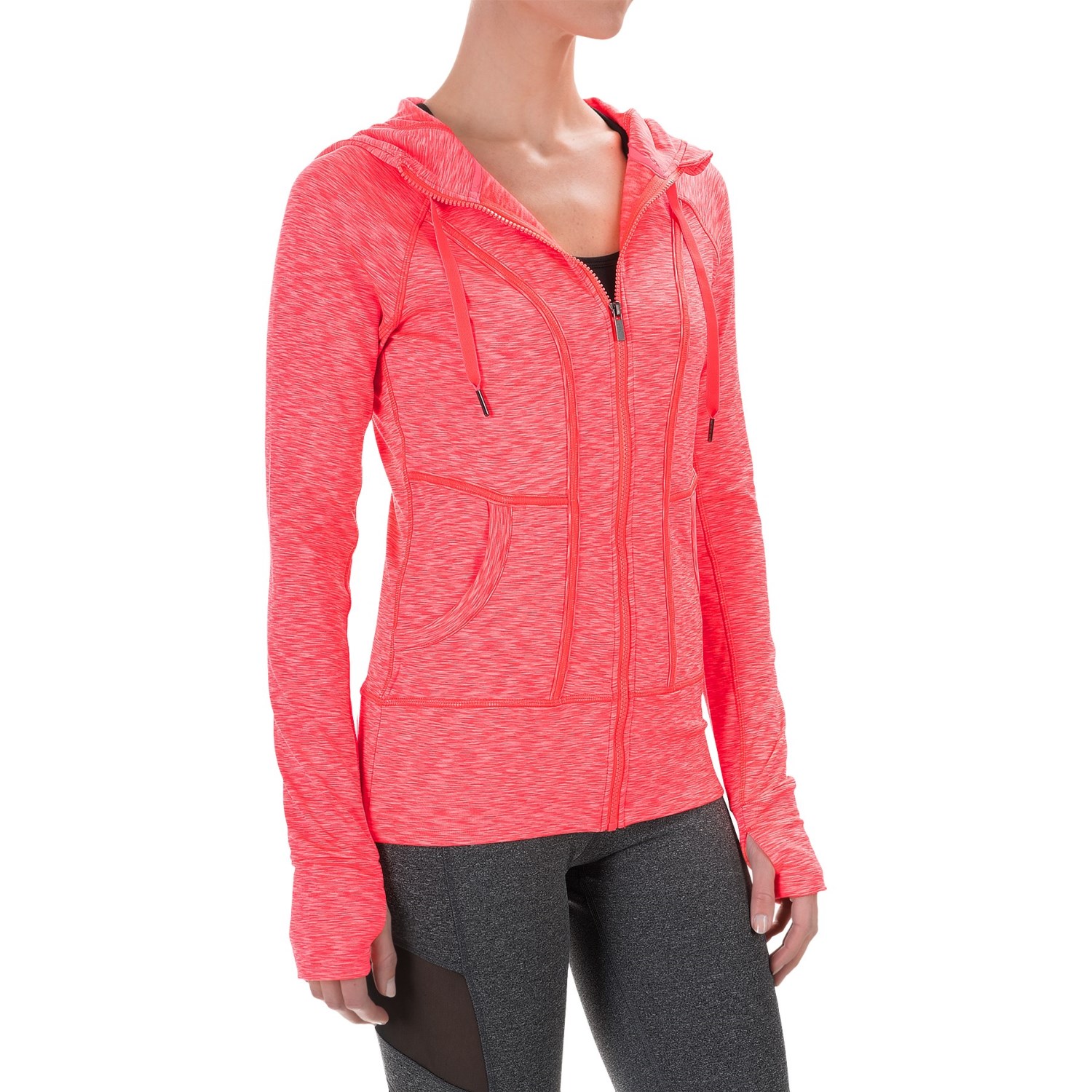 90 Degree by Reflex Space-Dyed Fleece Jacket (For Women)