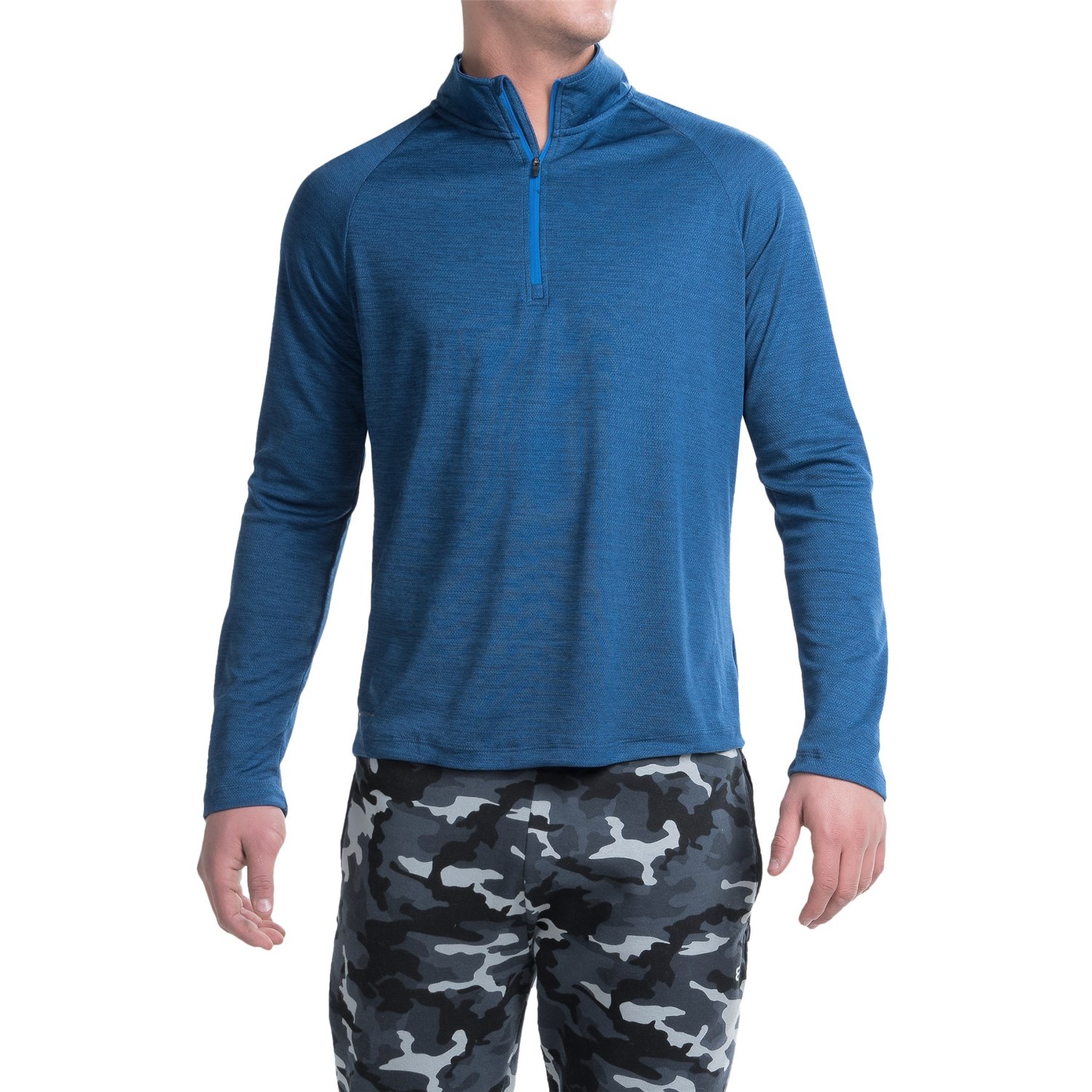 Layer 8 Performance-Layering Shirt - Zip Neck, Long Sleeve (For Men)