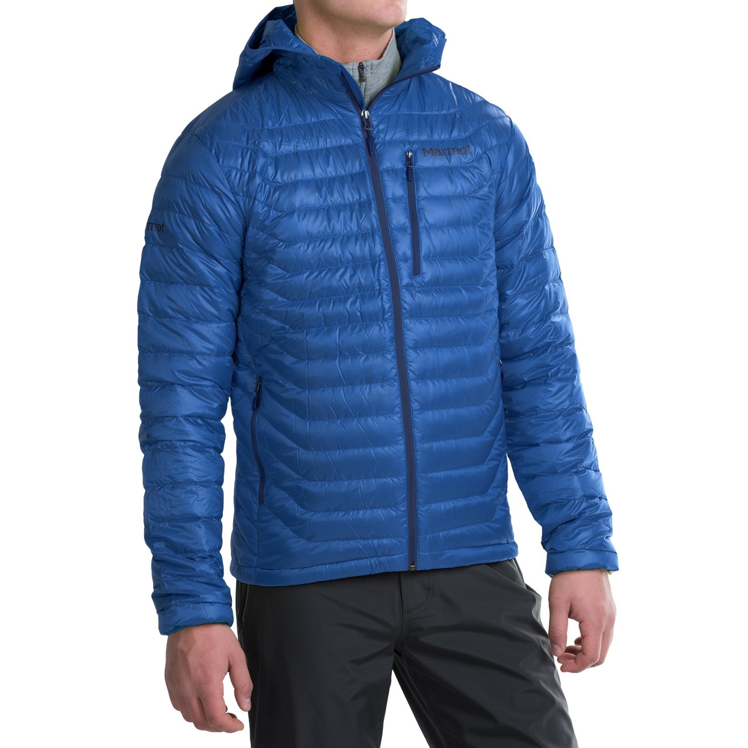 Marmot Quasar Hooded Down Jacket - 850 Fill Power (For Men)