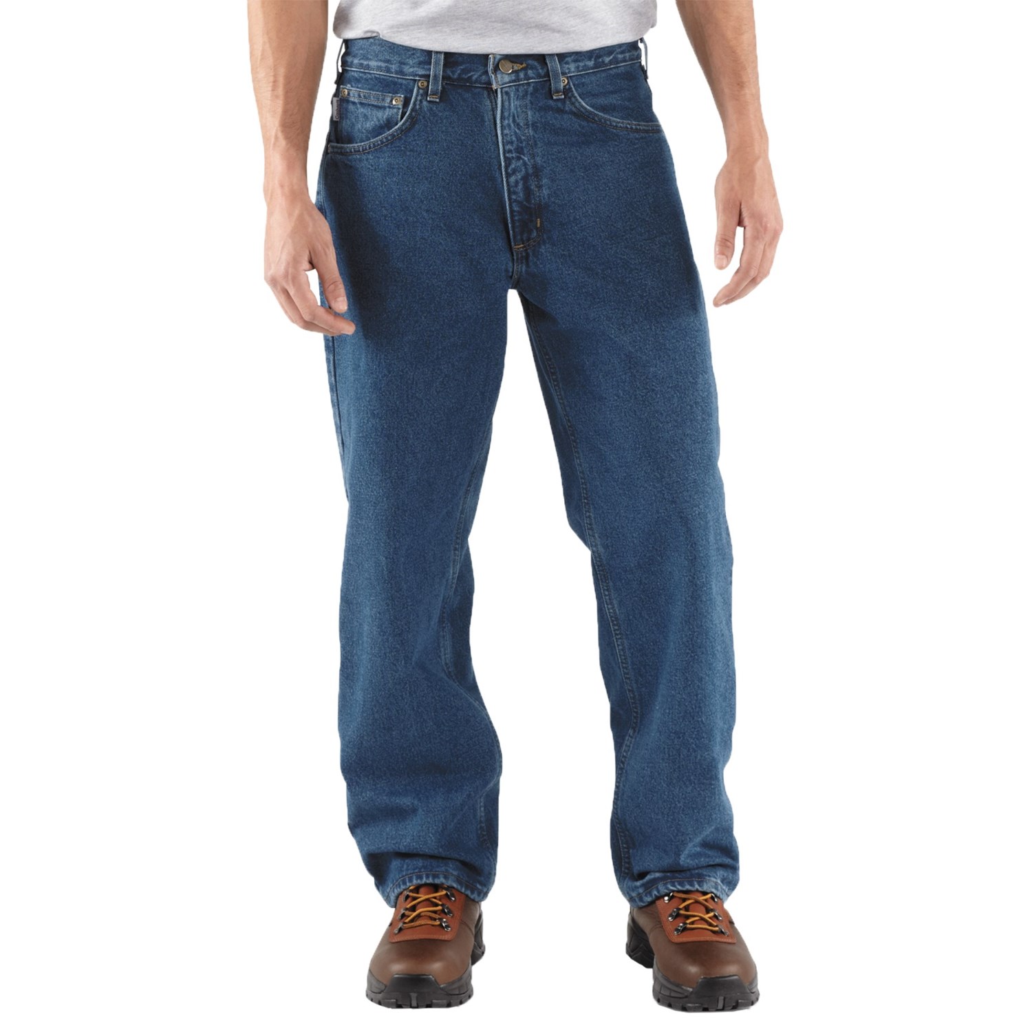 Carhartt Straight-Leg Jeans - Flannel Lined, Factory Seconds (For Men)