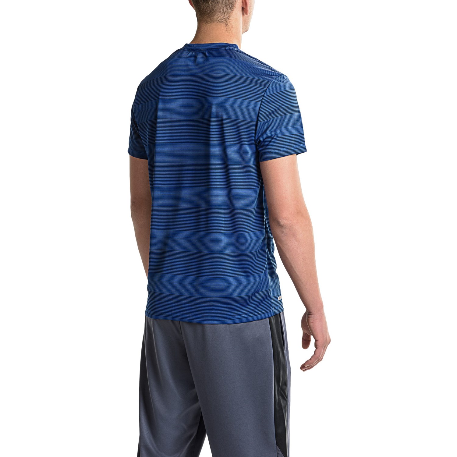 RBX XTrain High-Performance Striped Shirt - Short Sleeve (For Men)