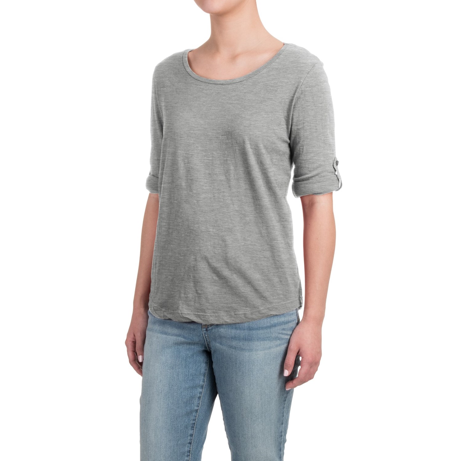 Heathered Shirt - Long Sleeve (For Women)