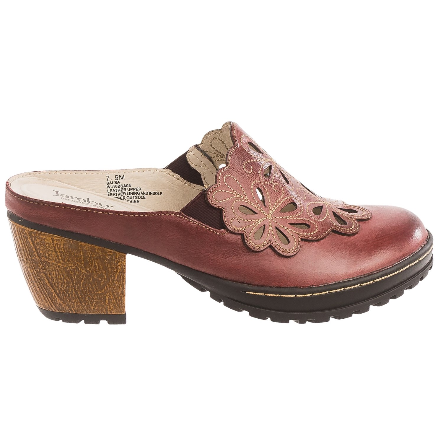 Jambu Balsa Clogs - Leather (For Women)