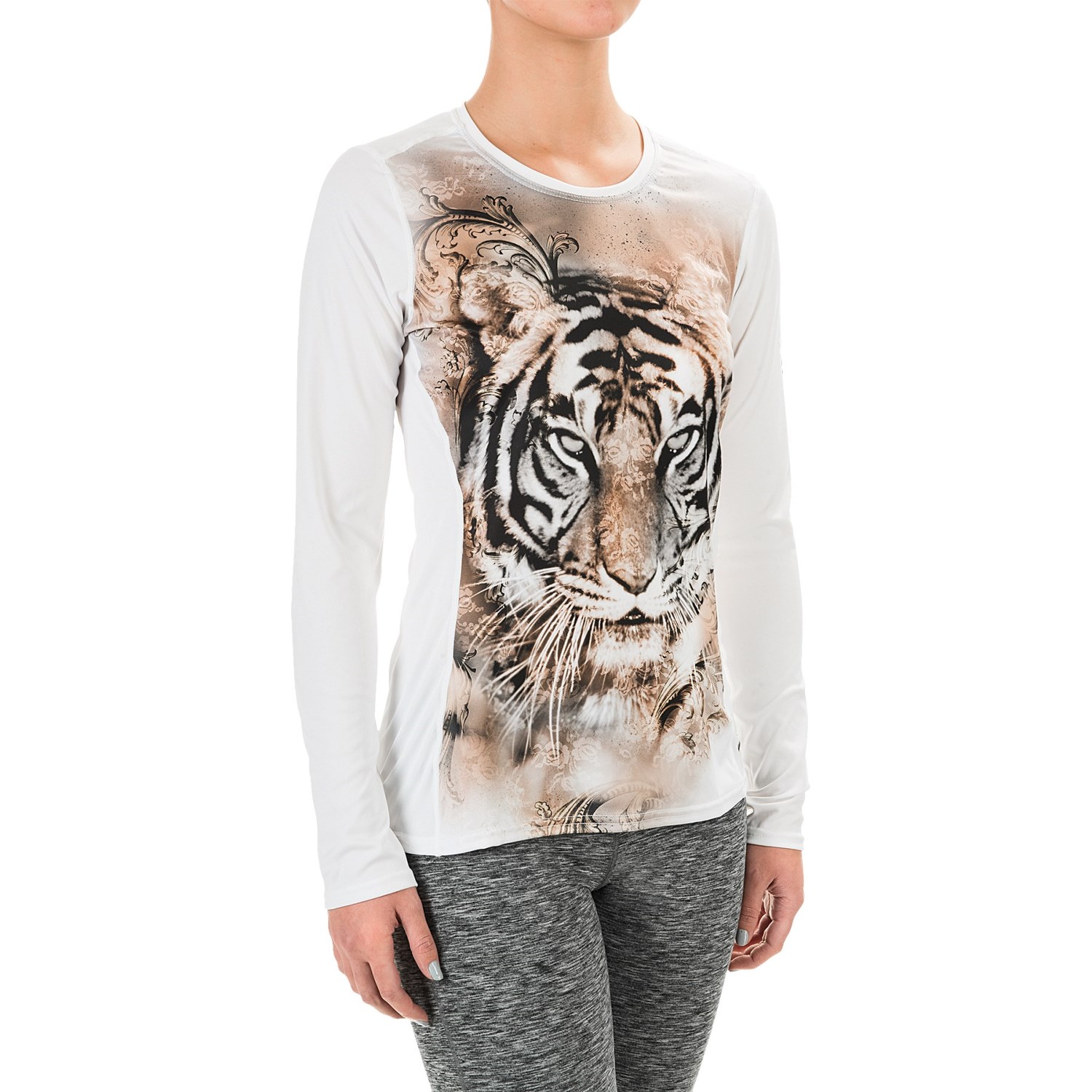 Hot Chillys Peachskins Print Base Layer Top - Midweight, Long Sleeve (For Women)