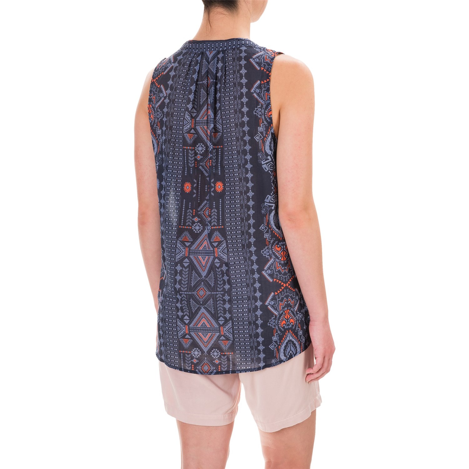 dylan Tribal Tunic Shirt - Sleeveless (For Women)