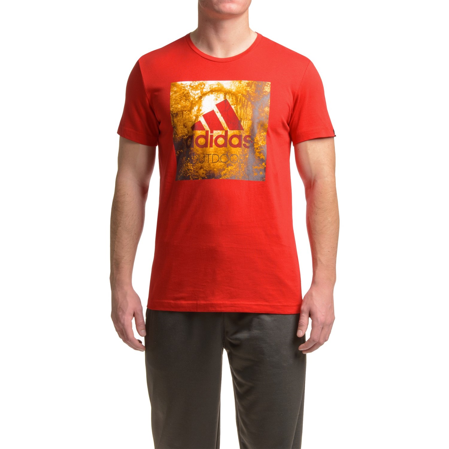 adidas outdoor Graphic T-Shirt - Short Sleeve (For Men)