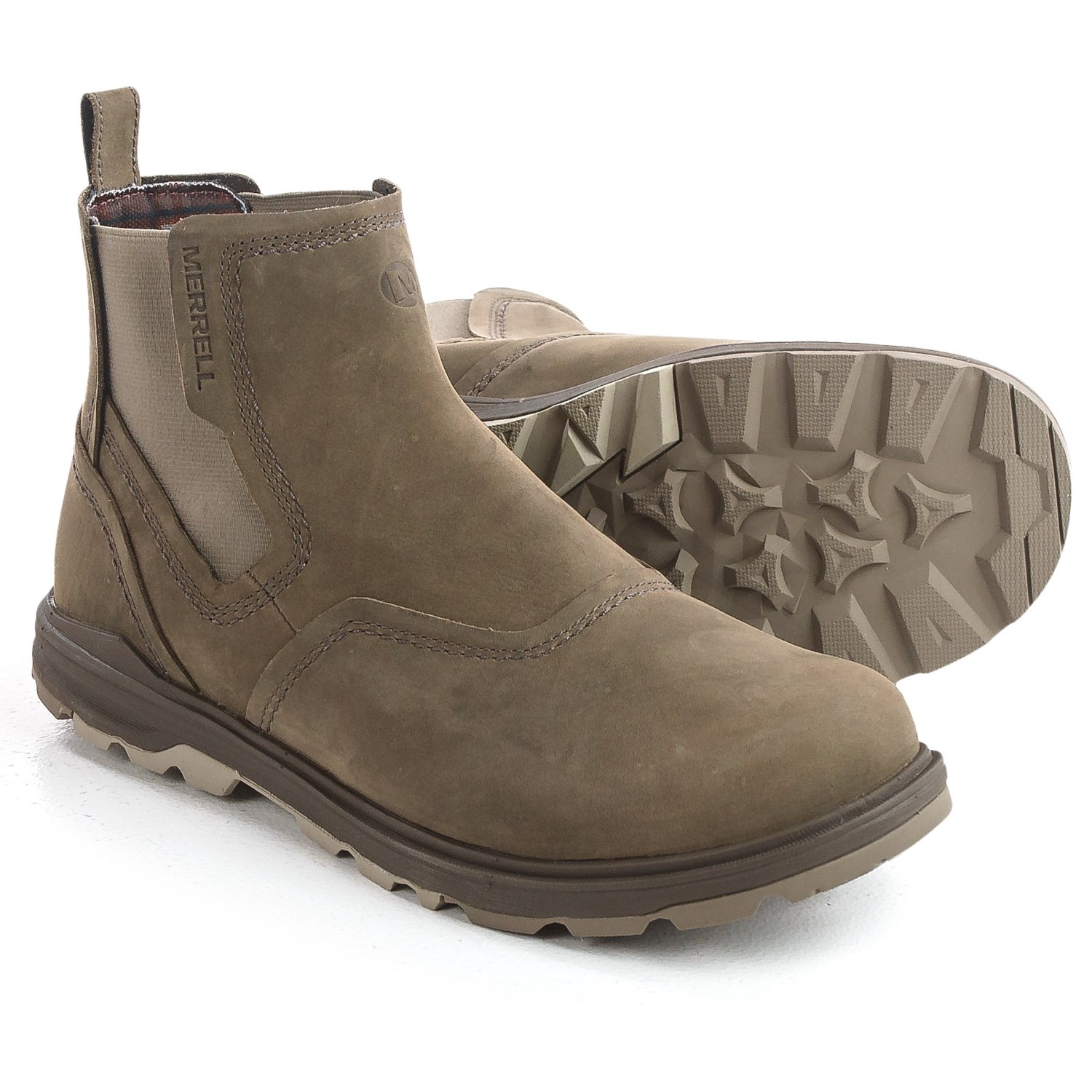 Merrell Brevard Chelsea Boots - Nubuck (For Men)