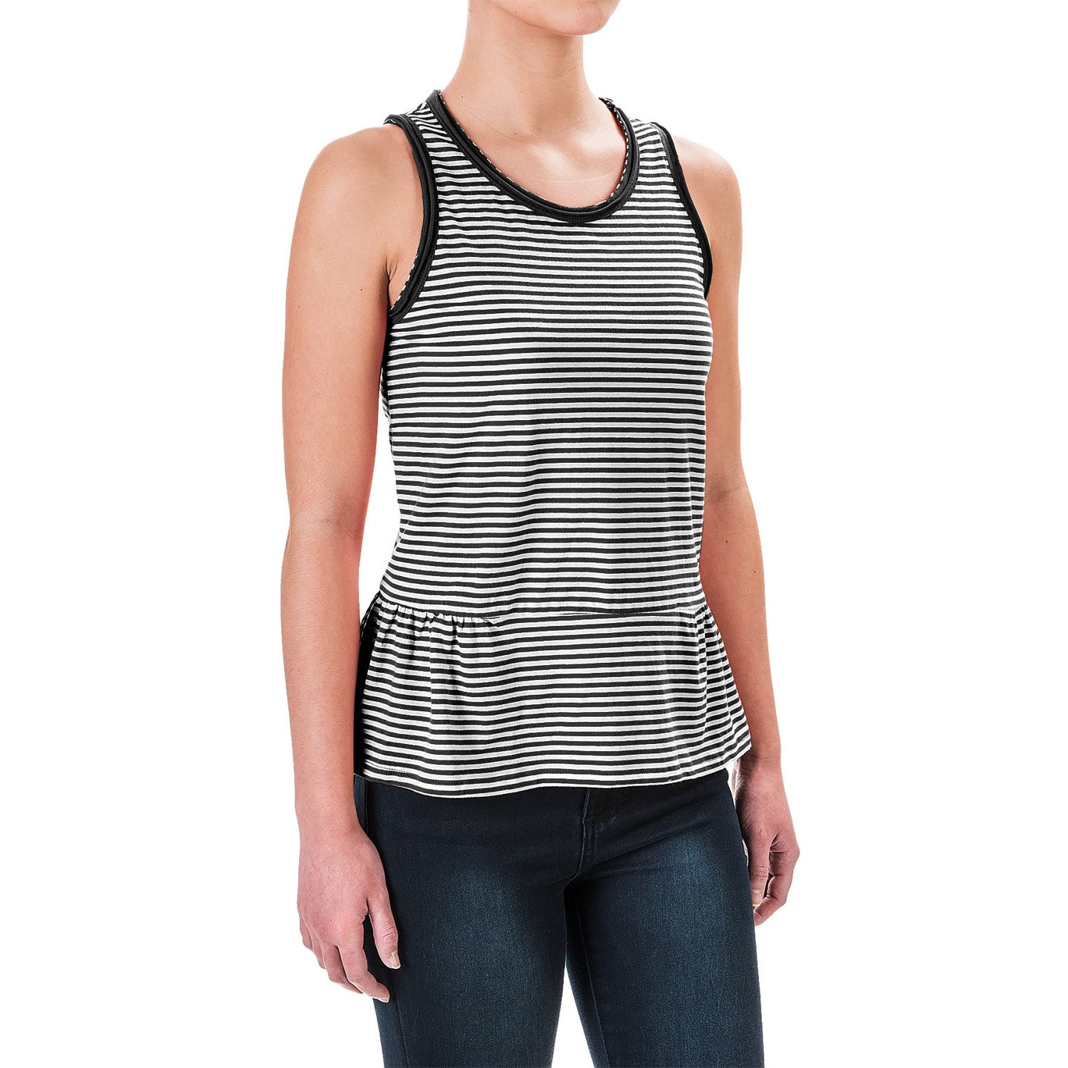 Ruffle-Hem Tank Top (For Women)