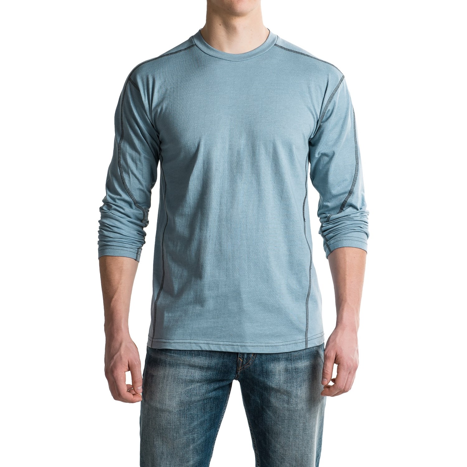 Canyon Guide Outfitters Ike Quick-Dry T-Shirt - Cotton Blend, Long Sleeve (For Men)