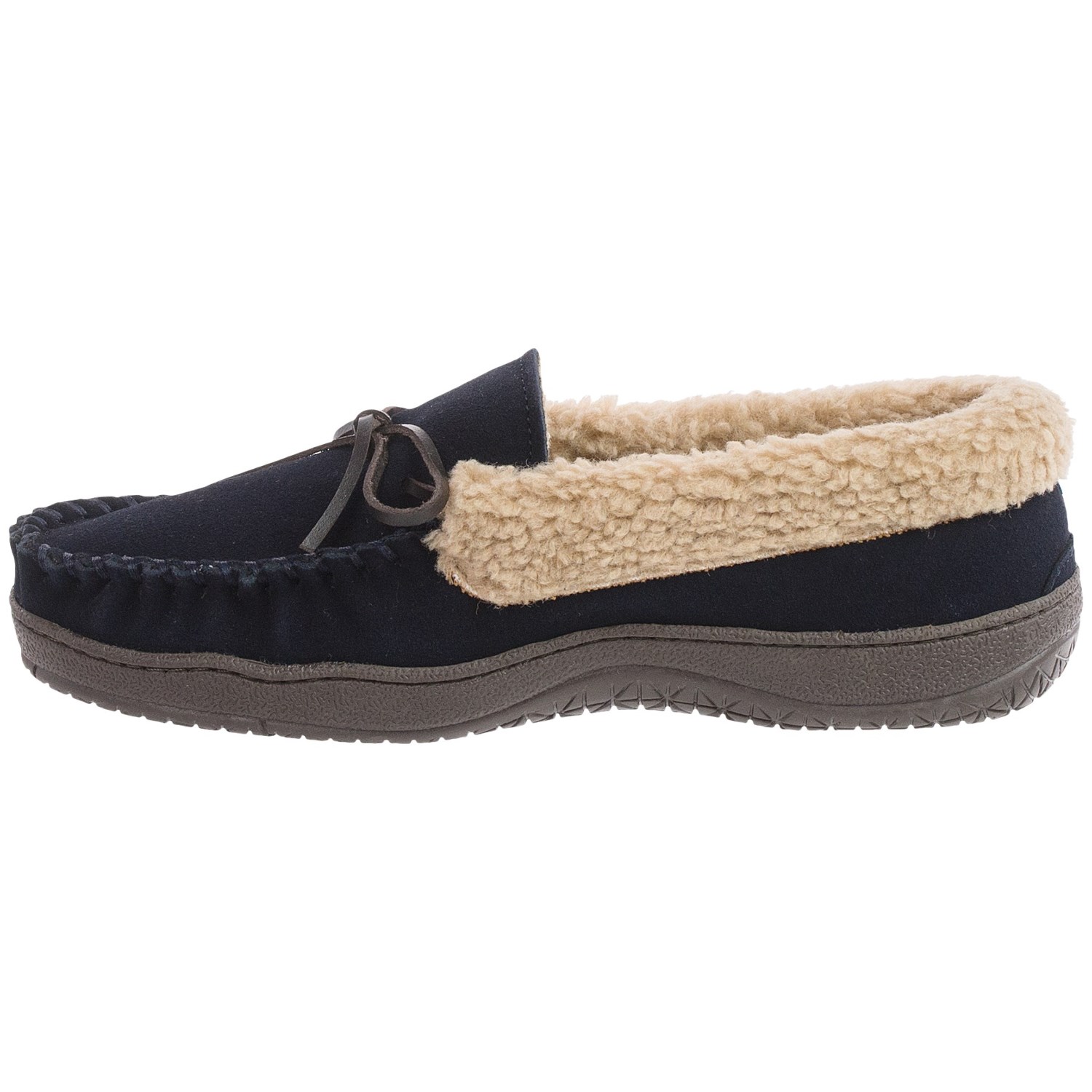 Clarks Suede Moccasins - Fleece Lined (For Men)