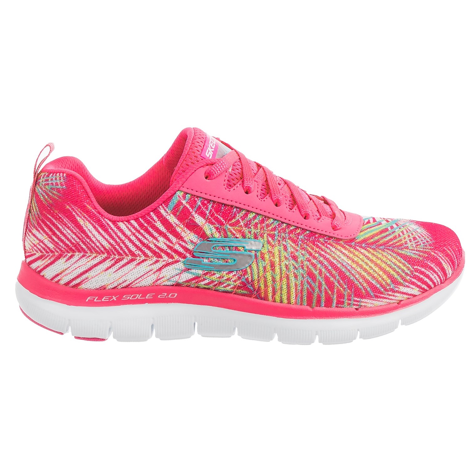 Skechers Flex Appeal 2.0 Tropical Sneakers (For Women)