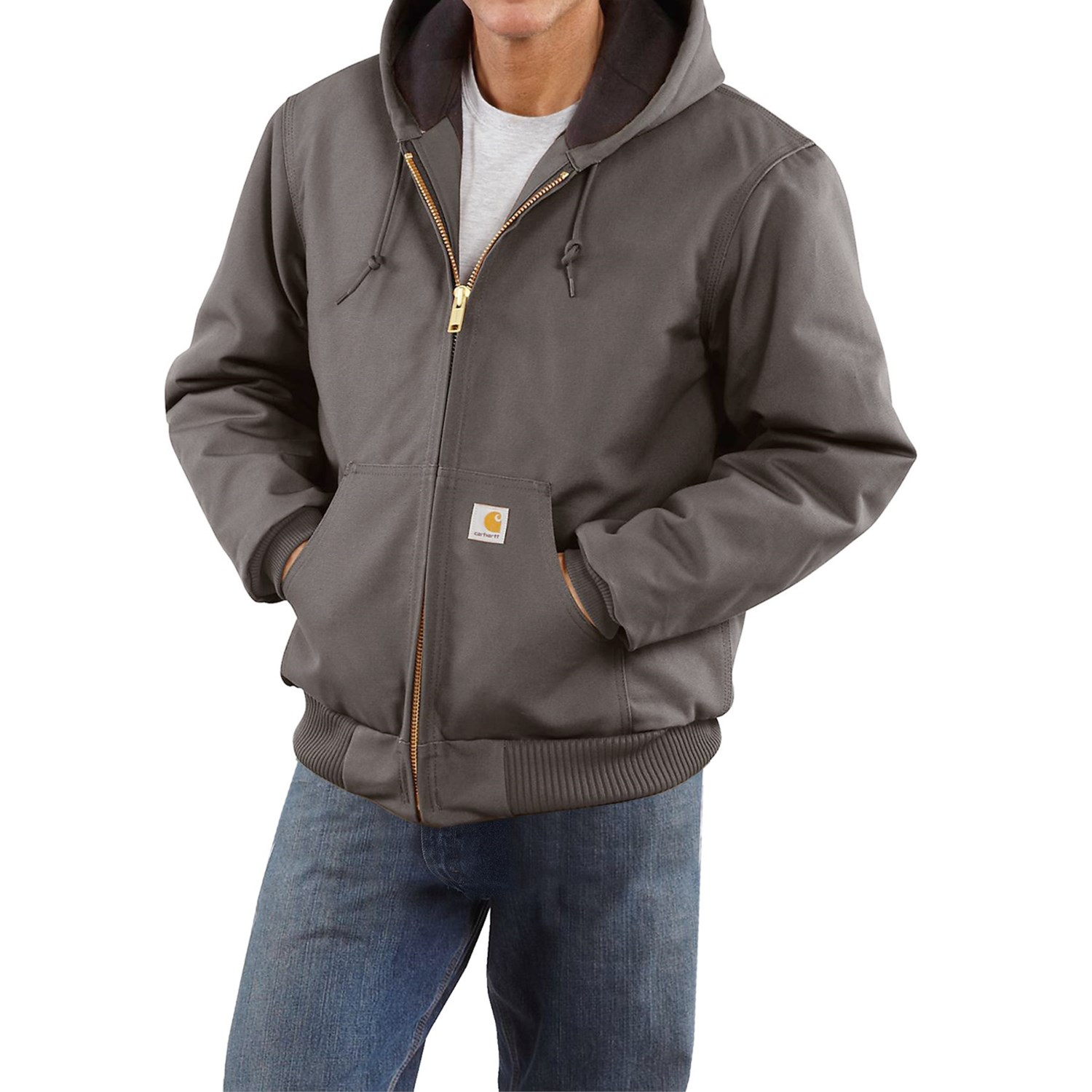 Carhartt Active Duck Jacket - Flannel-Lined, Factory Seconds (For Tall Men)