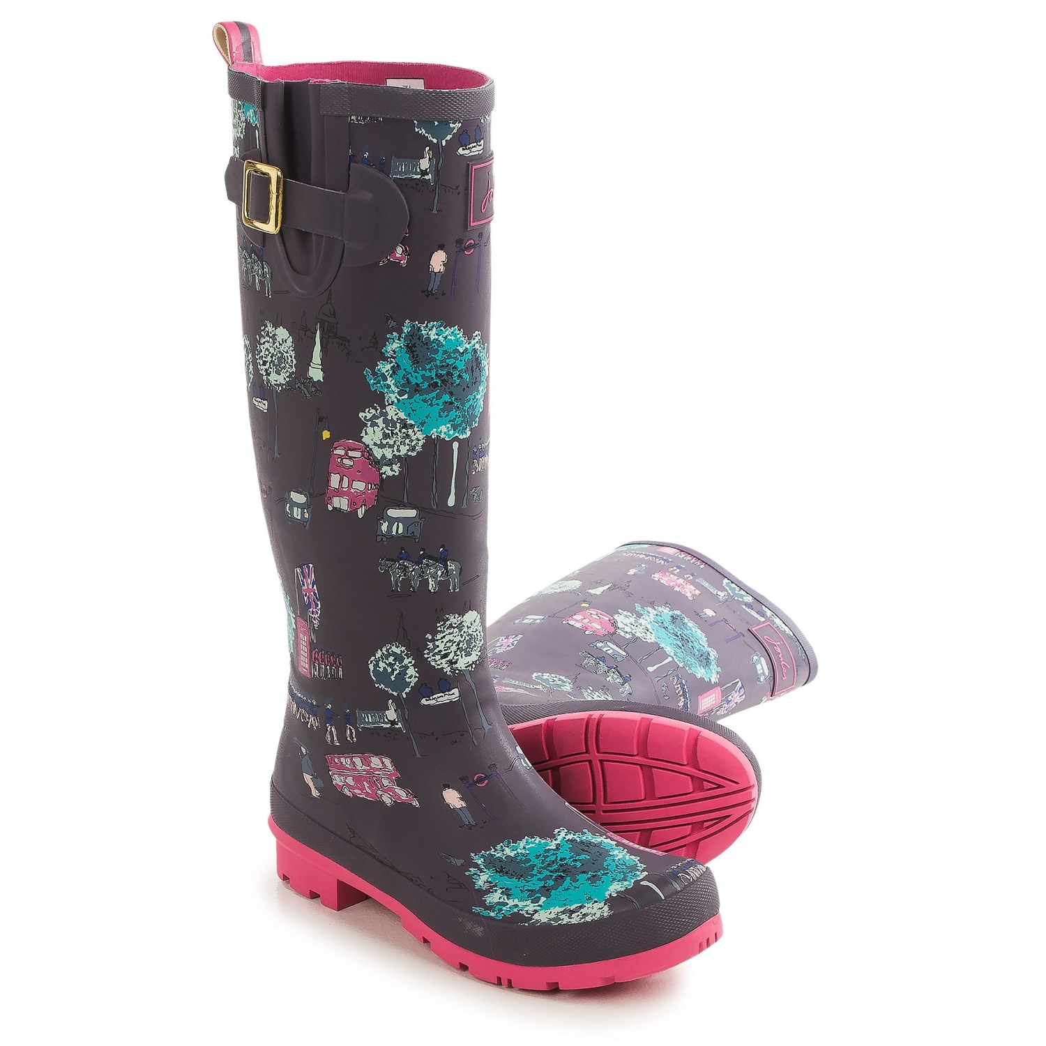 Joules Welly Print Rain Boots - Waterproof (For Women)