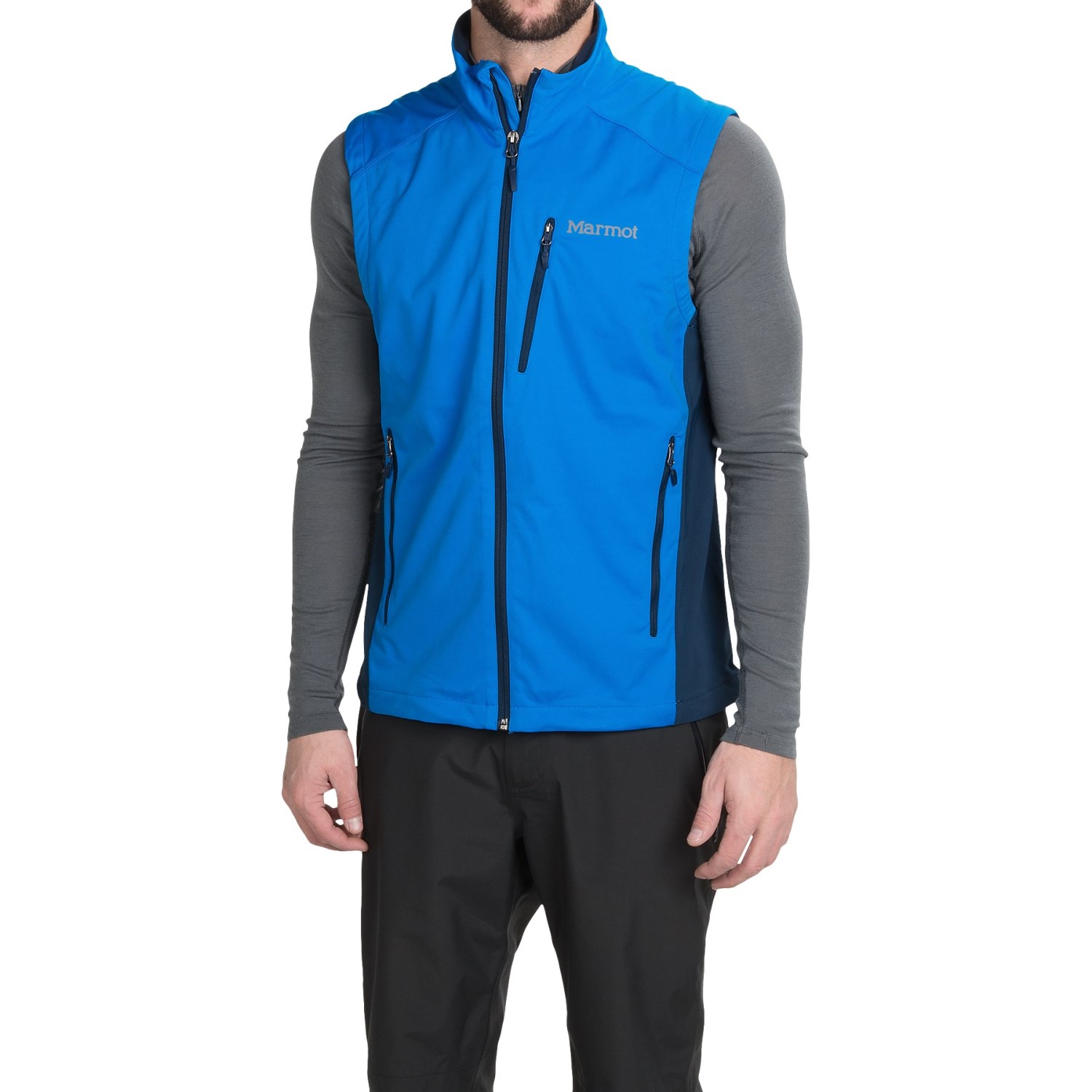 Marmot Leadville Soft Shell Vest - Windstopper® (For Men)