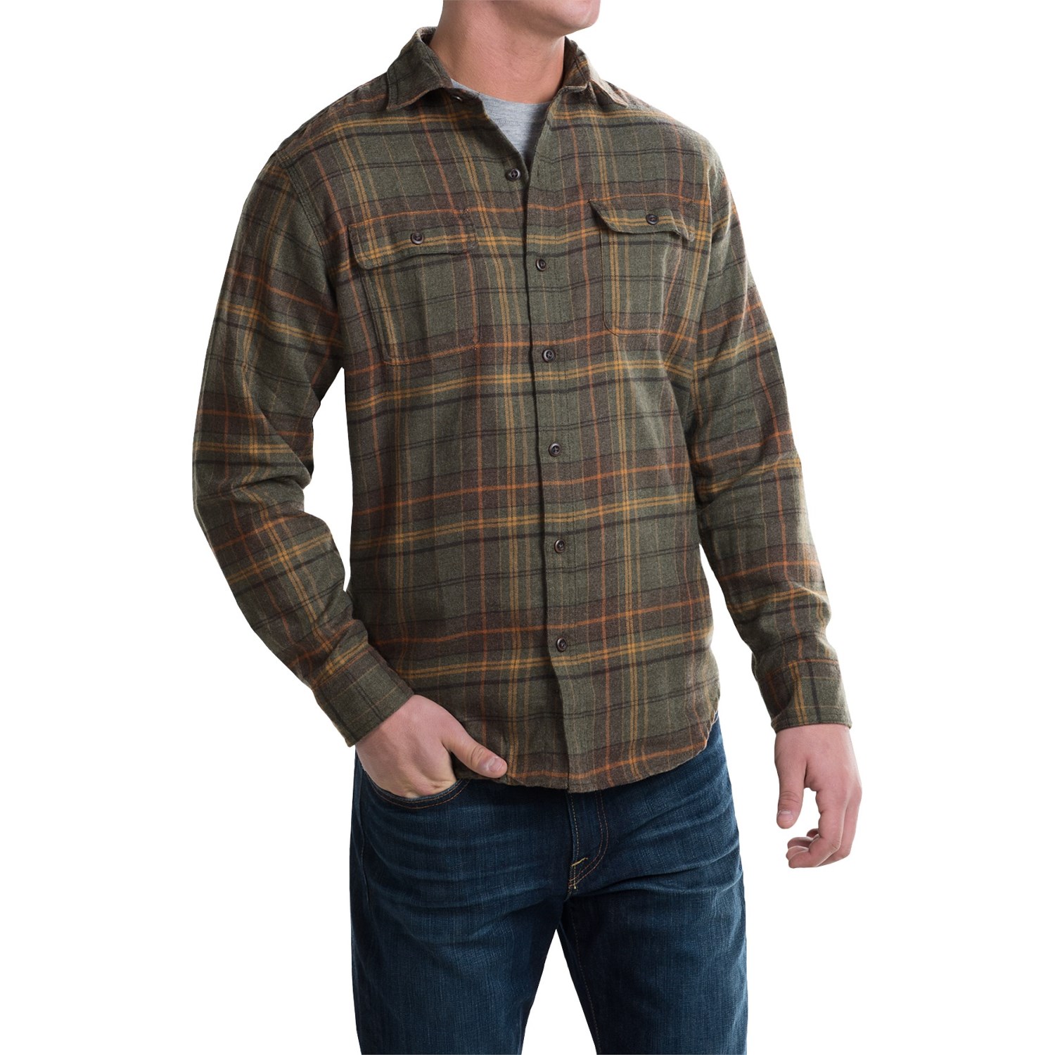 G.H. Bass & Co. Grafton Lodge Plaid Shirt - Long Sleeve (For Men)