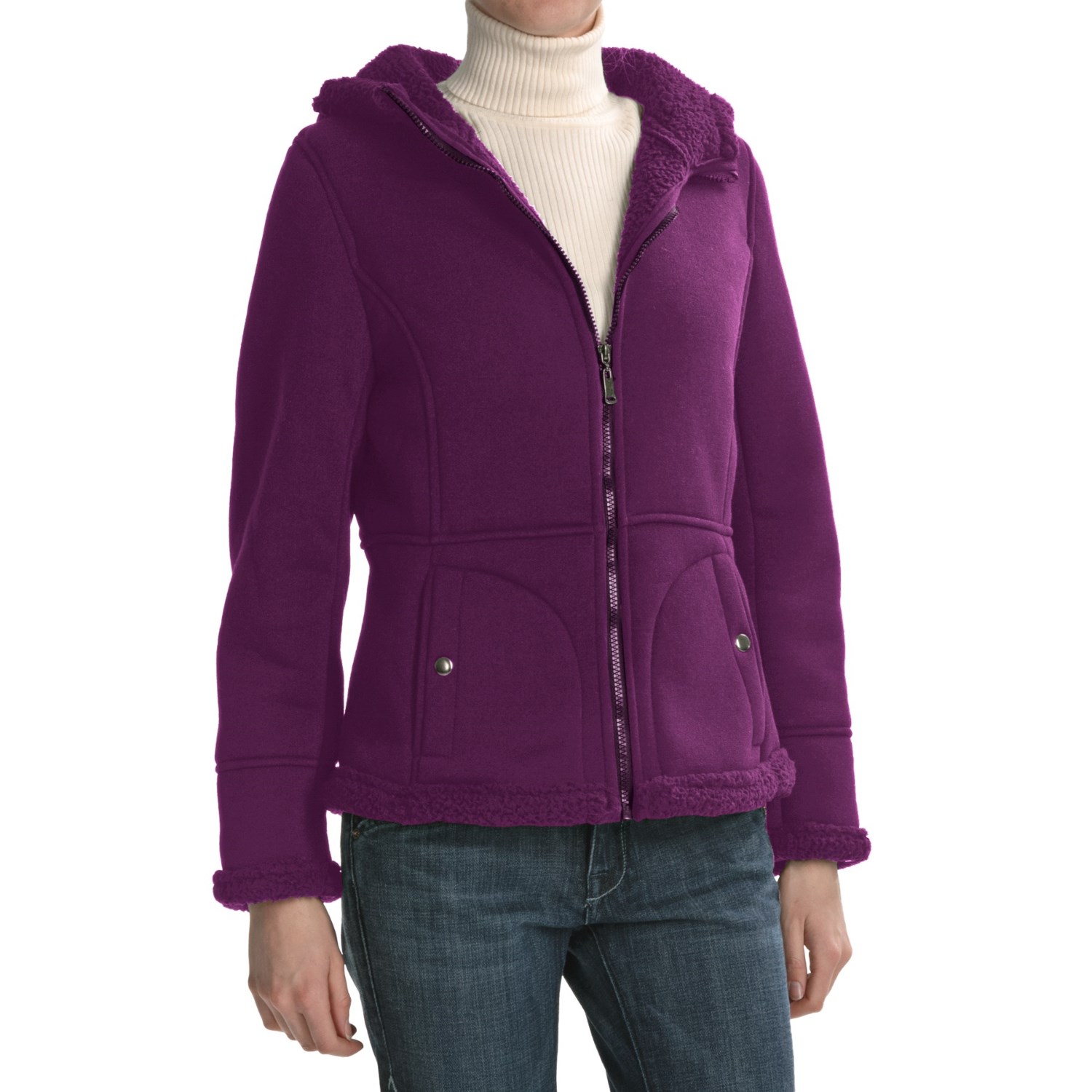 Weatherproof Cozy Bonded Fleece Jacket (For Women)