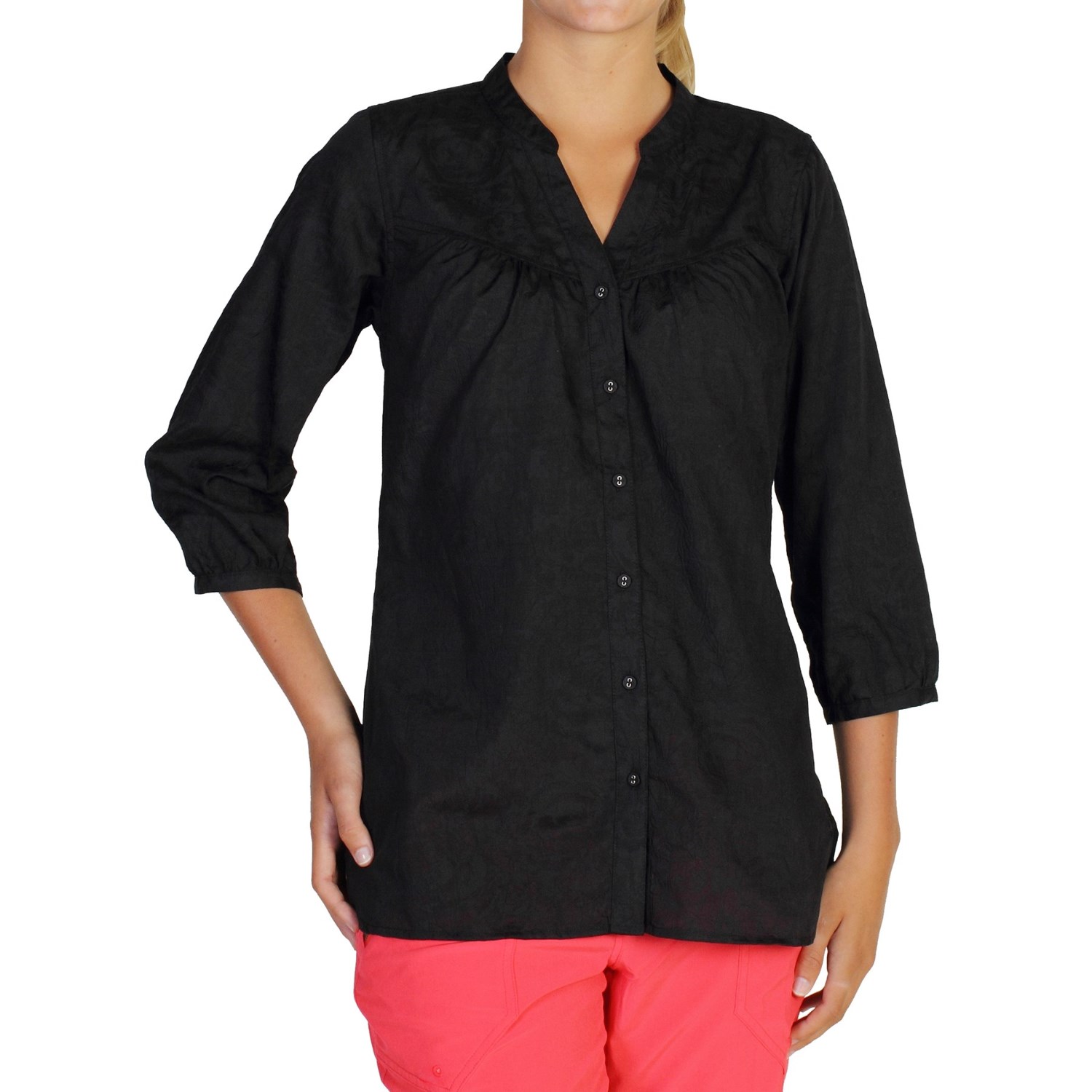 ExOfficio Next-to-Nothing Artisan Shirt - 3/4 Sleeve (For Women)