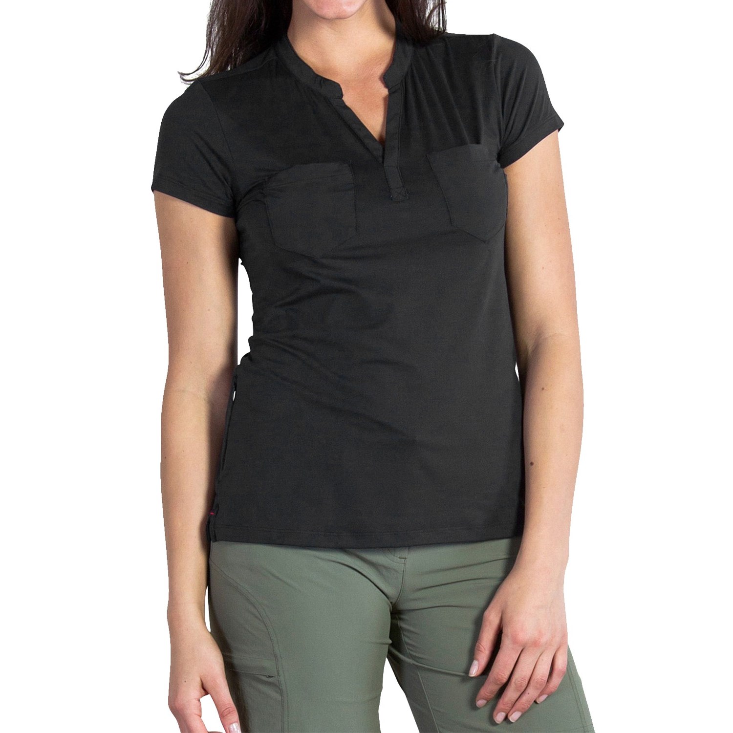 ExOfficio Wanderlux Henley Shirt - UPF 30, Short Sleeve (For Women)