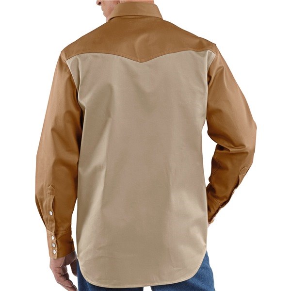 Carhartt Snap-Front Twill Work Shirt - Long Sleeve, Factory Seconds (For Men)