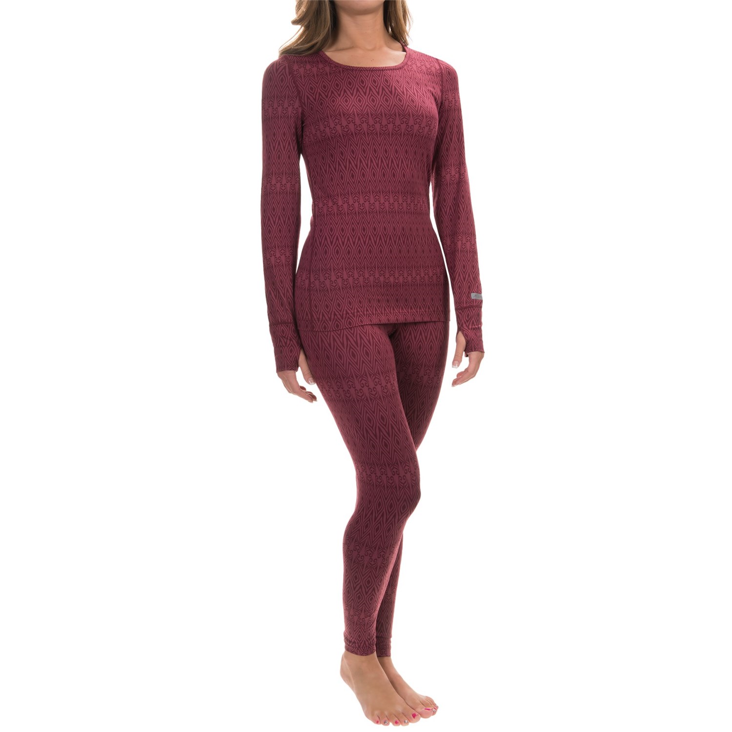 Terramar Thermolator Base Layer Top - UPF 25+, Scoop Neck, Long Sleeve (For Women)