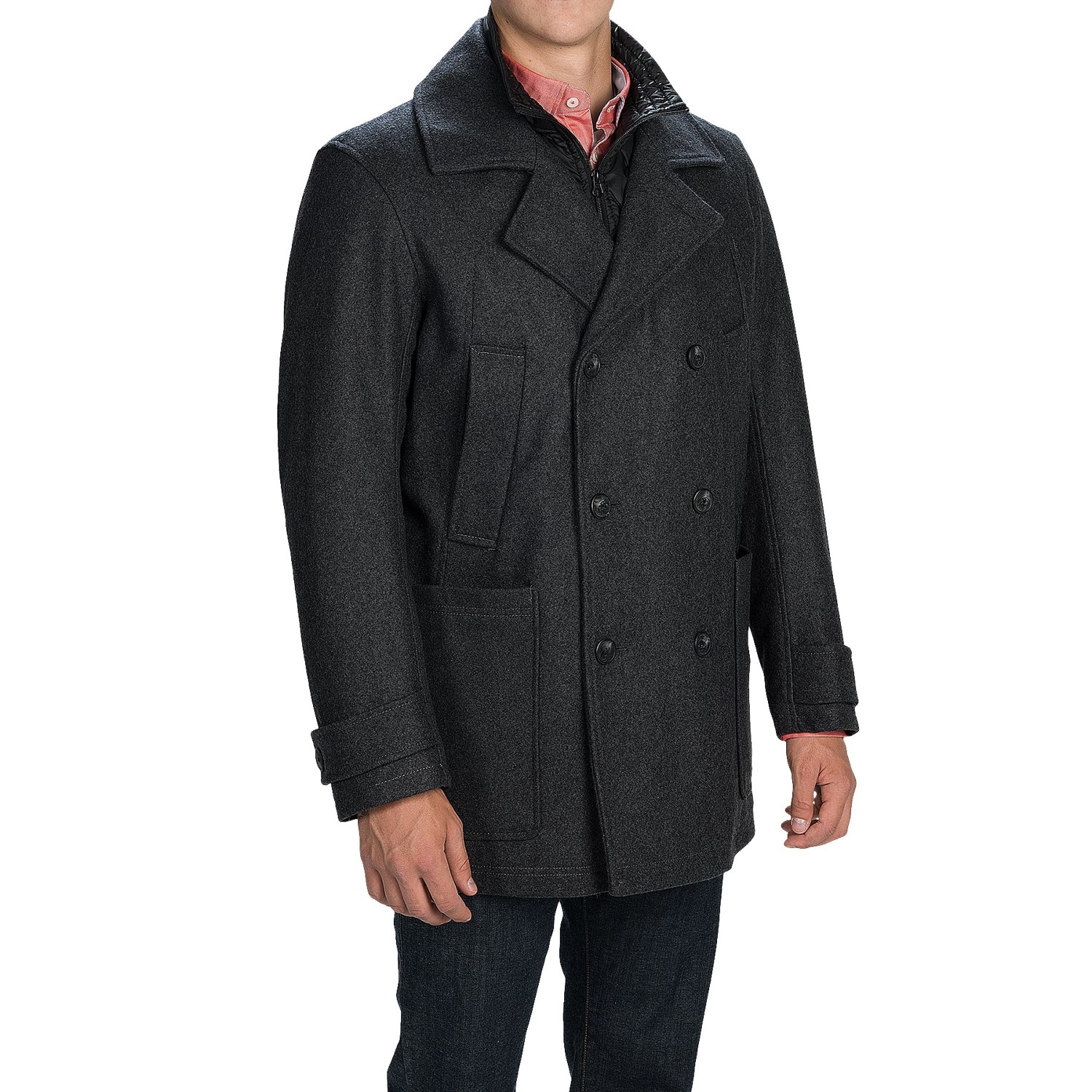 Marc New York by Andrew Marc Mulberry Coat - Melton Wool Blend, Insulated (For Men)