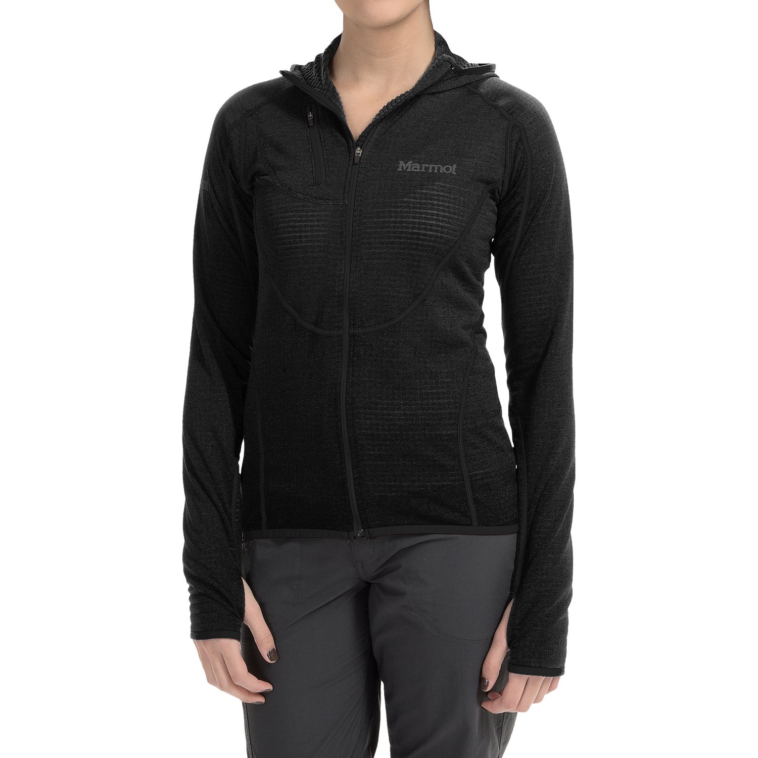 Marmot Thermo Polartec® Power Dry® Hooded Jacket (For Women)