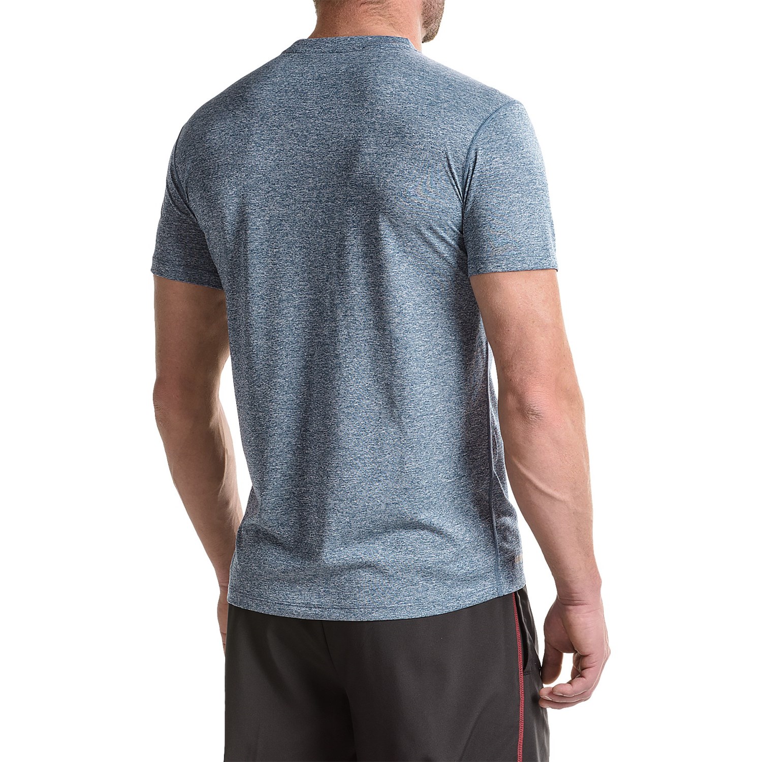 RBX XTrain High-Performance Heathered Shirt - Rotated Shoulders, Short Sleeve (For Men)