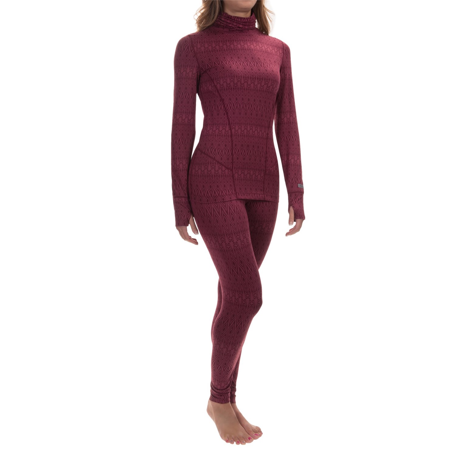 Terramar Thermolator Base Layer Shirred Turtleneck - UPF 25+ (For Women)