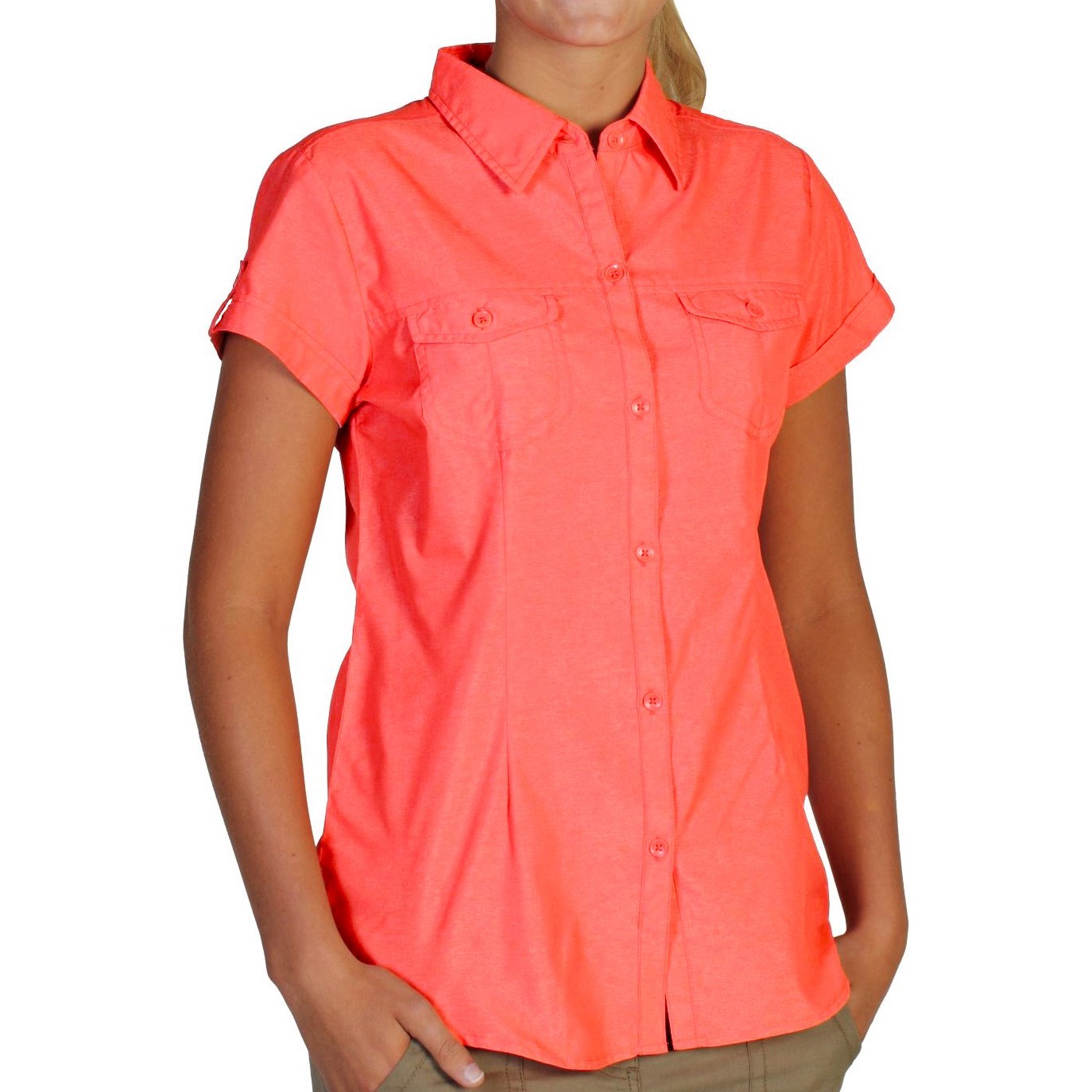 ExOfficio Dryflylite Shirt - UPF 30+, Short Sleeve (For Women)