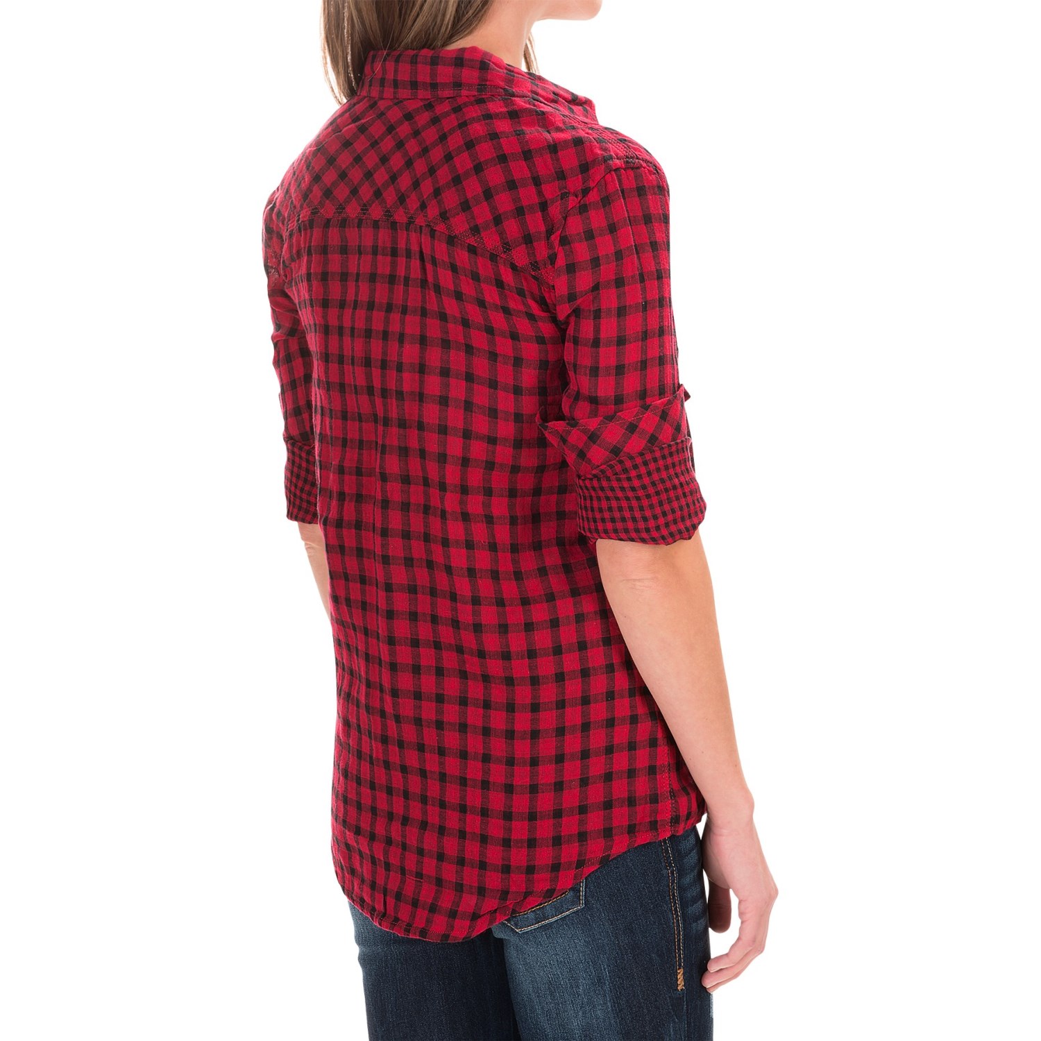 Seven7 Flap-Pocket Shirt - Long Sleeve (For Women)