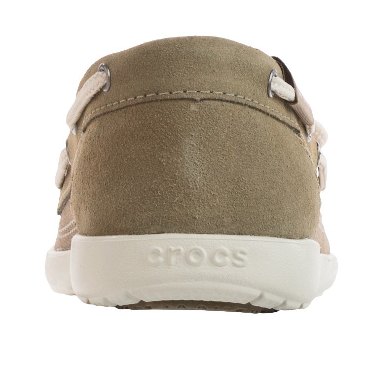 Crocs Walu Canvas Boat Shoes (For Women)