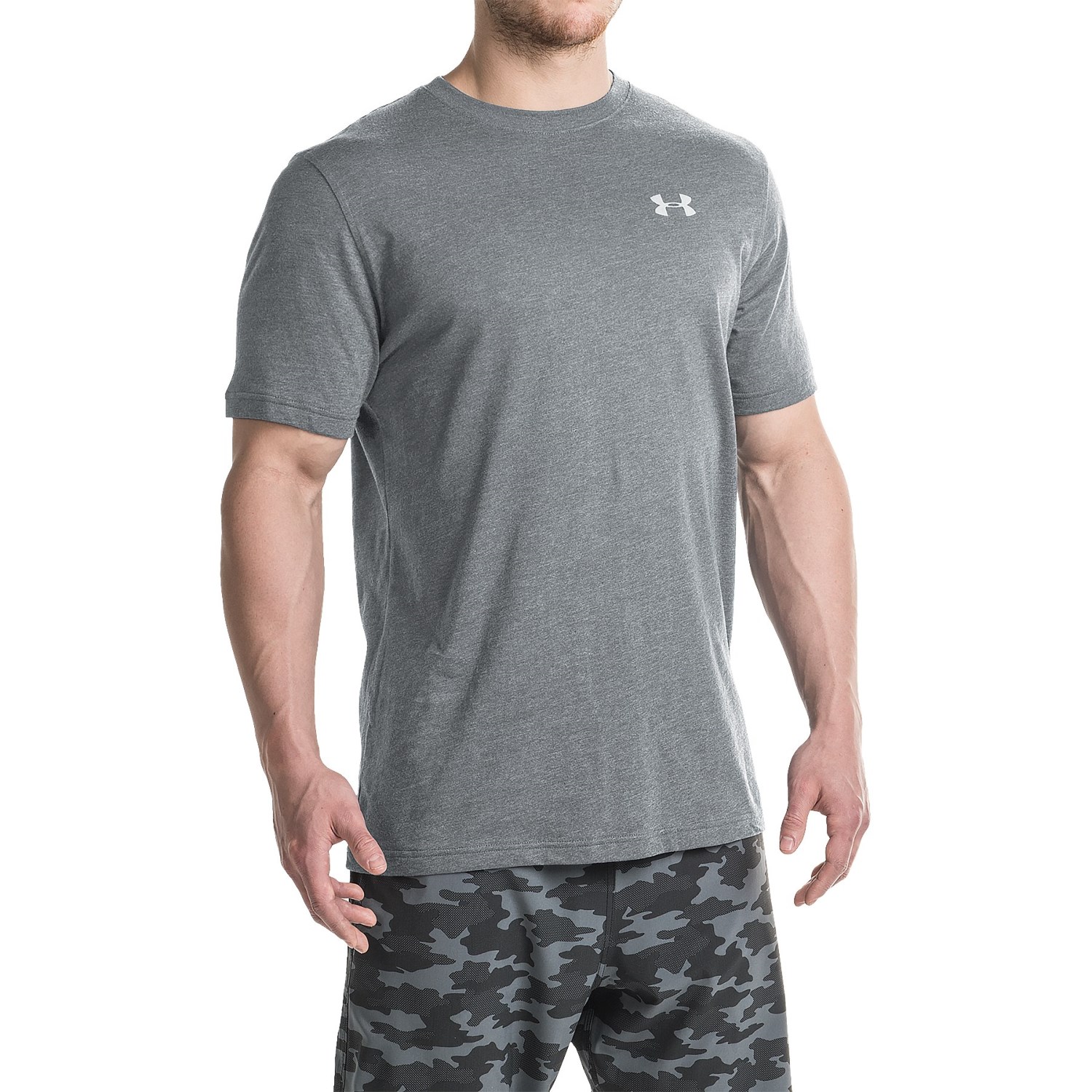 Under Armour Logo Shirt - Short Sleeve (For Men)