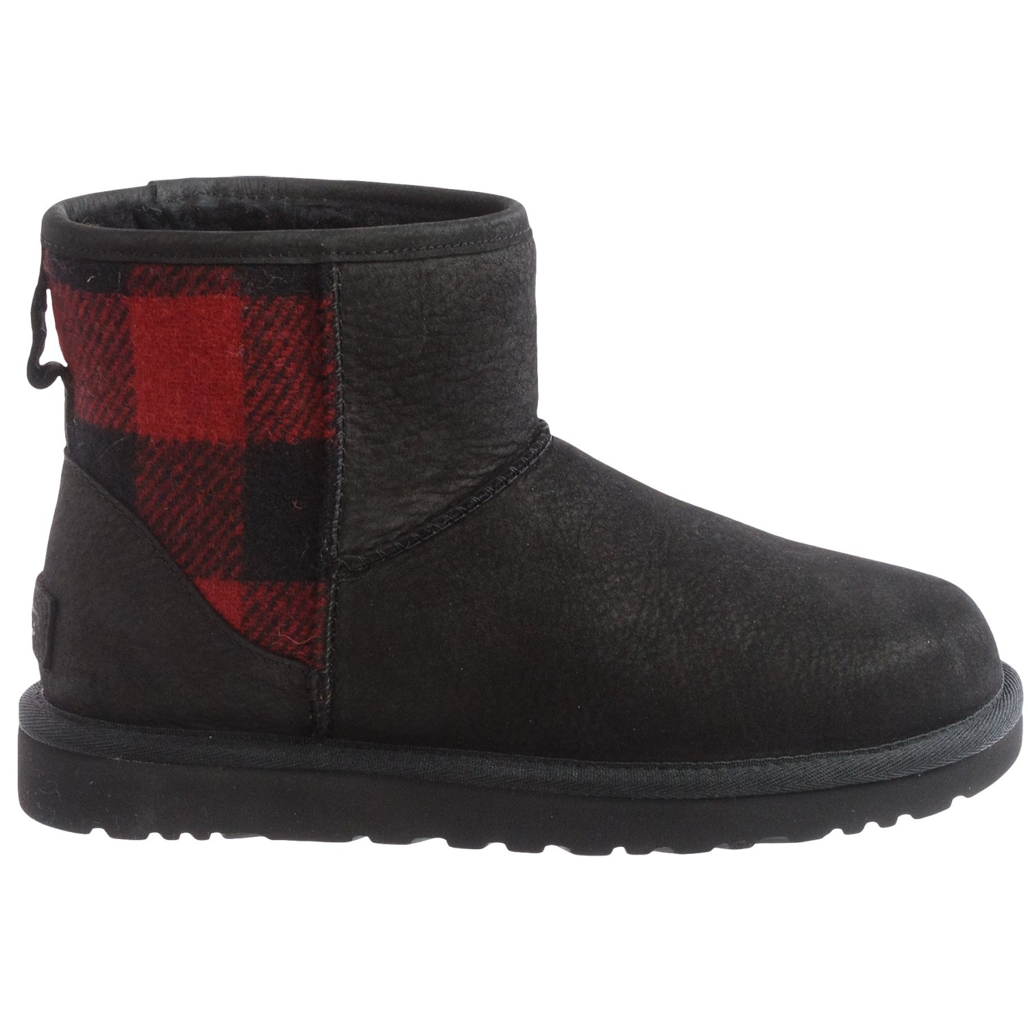 UGG® Australia Classic Mini Plaid Boots - Leather (For Women)