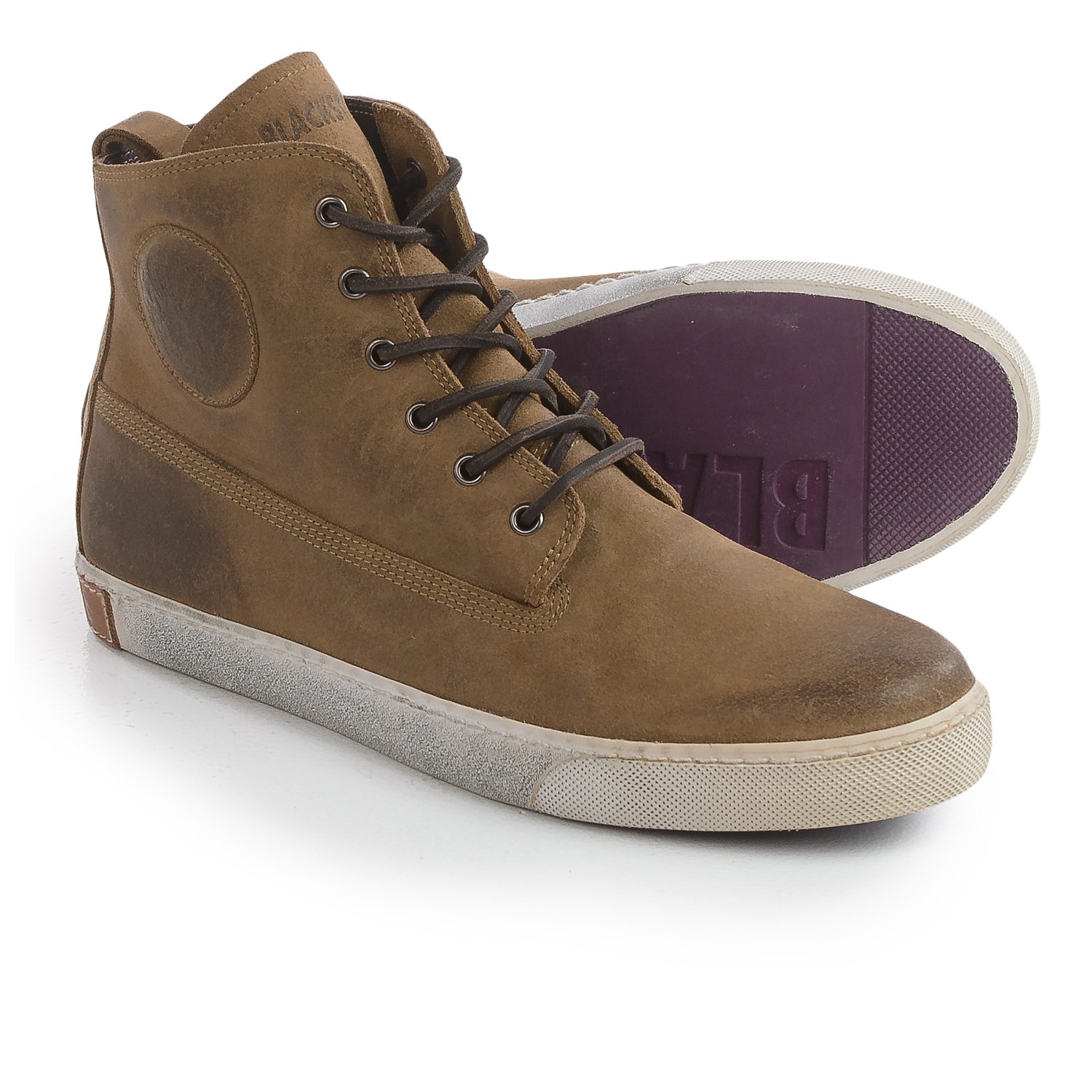 Blackstone AM02 High-Top Sneakers - Leather (For Men)