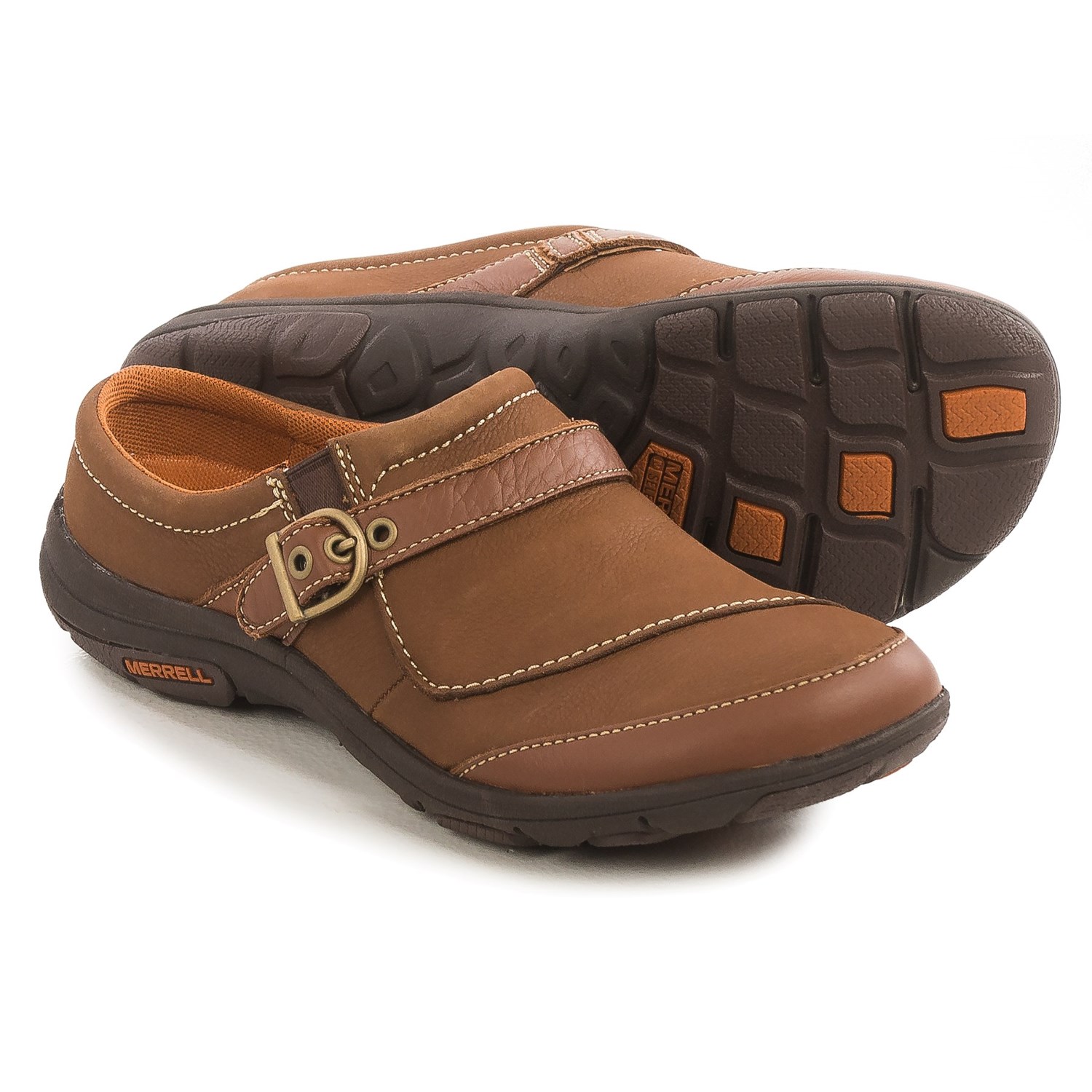 Merrell Dassie Slide Leather Shoes - Slip-Ons (For Women)