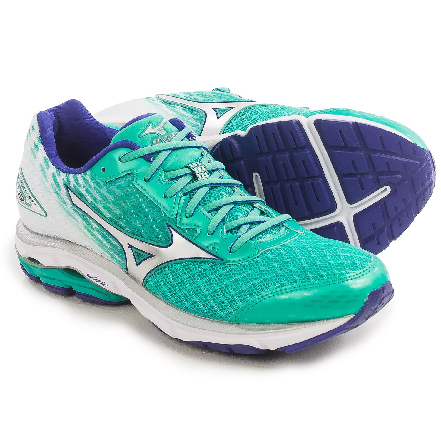 Mizuno Wave Rider 19 Running Shoes (For Women)