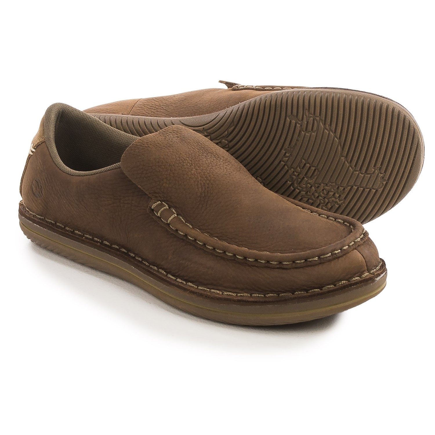 Merrell Bask Moc Shoes - Leather, Slip-Ons (For Men)