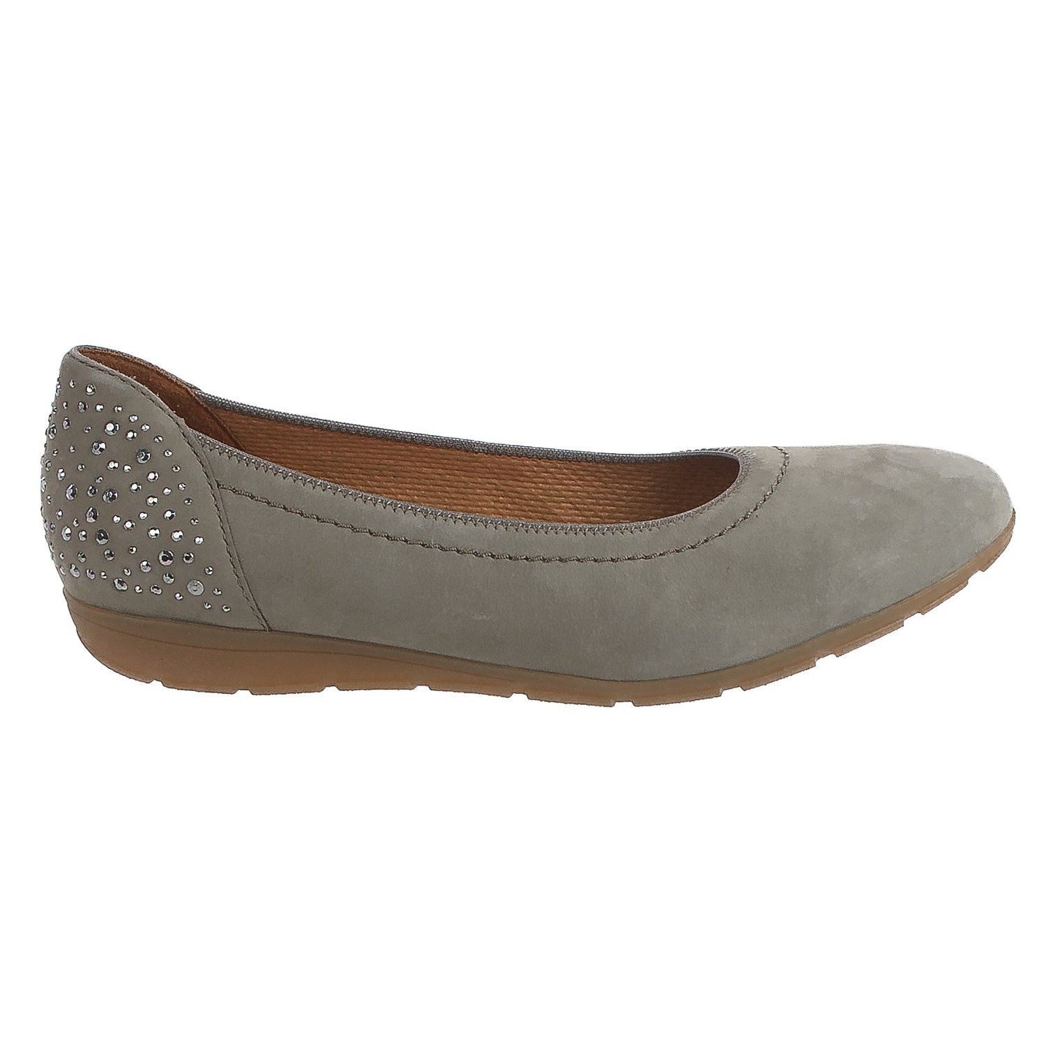 Ara Percy Ballet Flats - Nubuck (For Women)