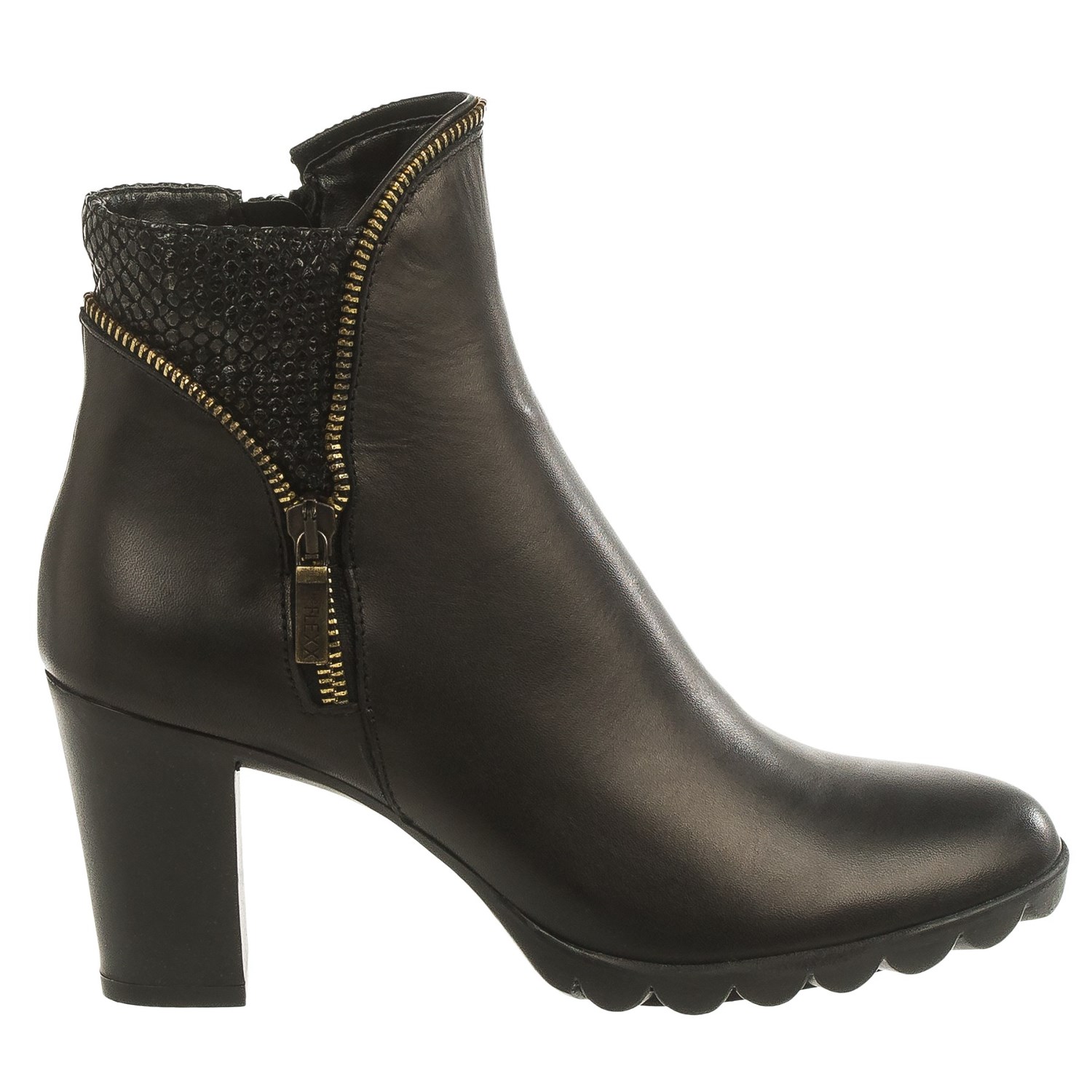 The Flexx Dip Body Ankle Boots - Leather (For Women)