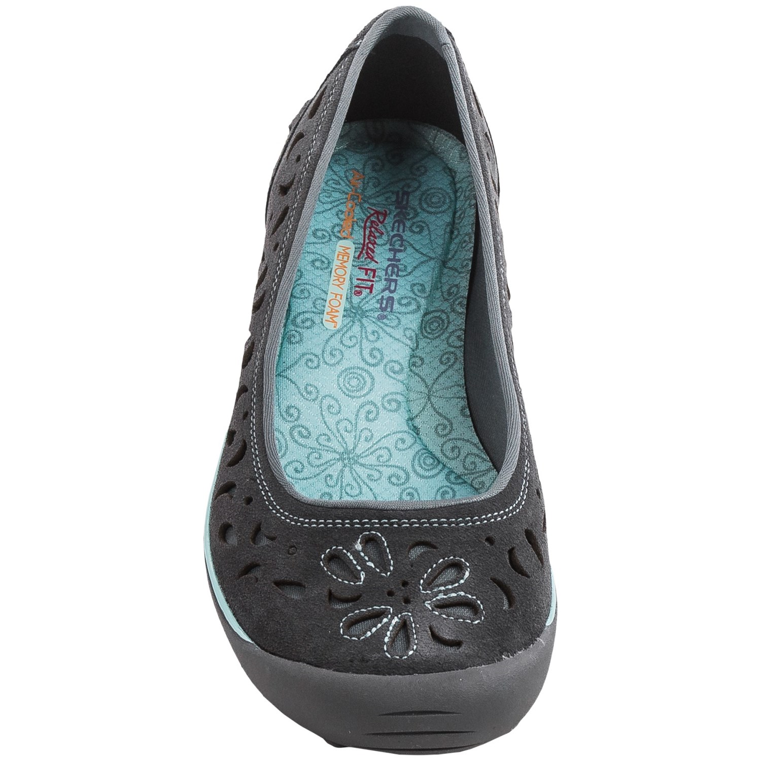 Skechers Relaxed Fit Earth Fest Shoes - Leather, Slip-Ons (For Women)