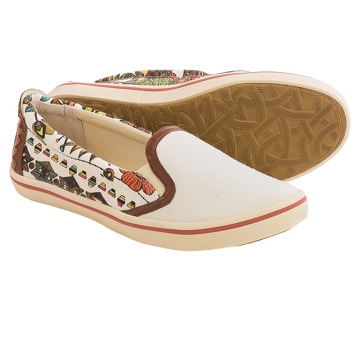 Sakroots Cadenza Canvas Shoes - Slip-Ons (For Women)