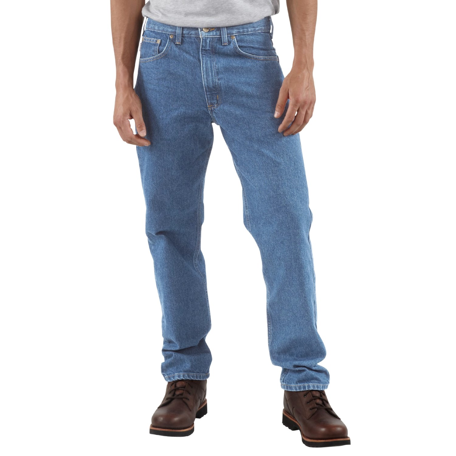 Carhartt Traditional Fit Work Jeans - Factory Seconds (For Men)