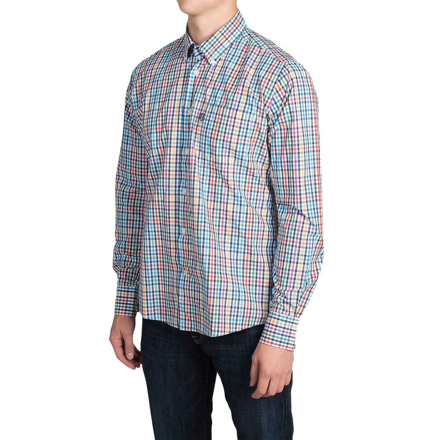 Barbour Terence Tattersall Shirt - Slim Fit, Long Sleeve (For Men)