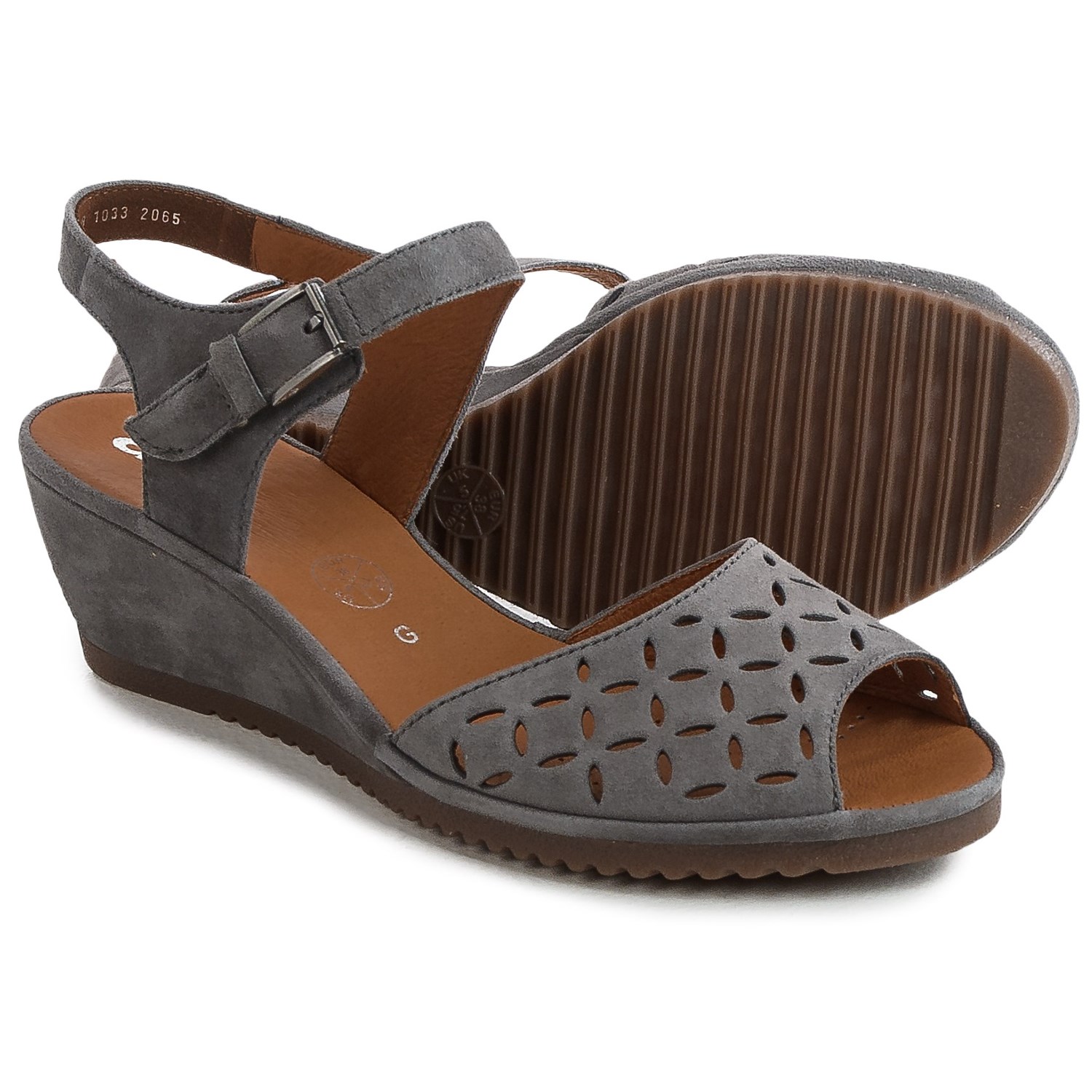 Ara Clair Wedge Sandals - Nubuck (For Women)