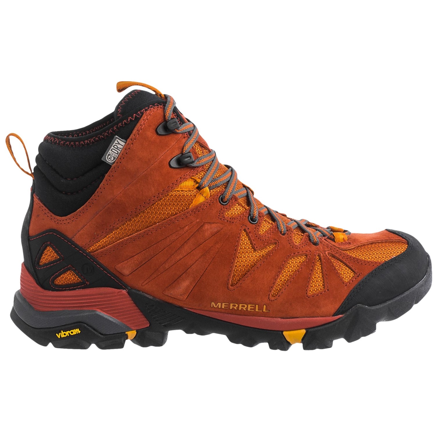 Merrell Capra Mid Hiking Boots - Waterproof, Suede (For Men)