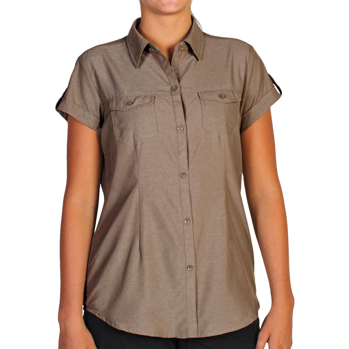 ExOfficio Dryflylite Shirt - UPF 30+, Short Sleeve (For Women)