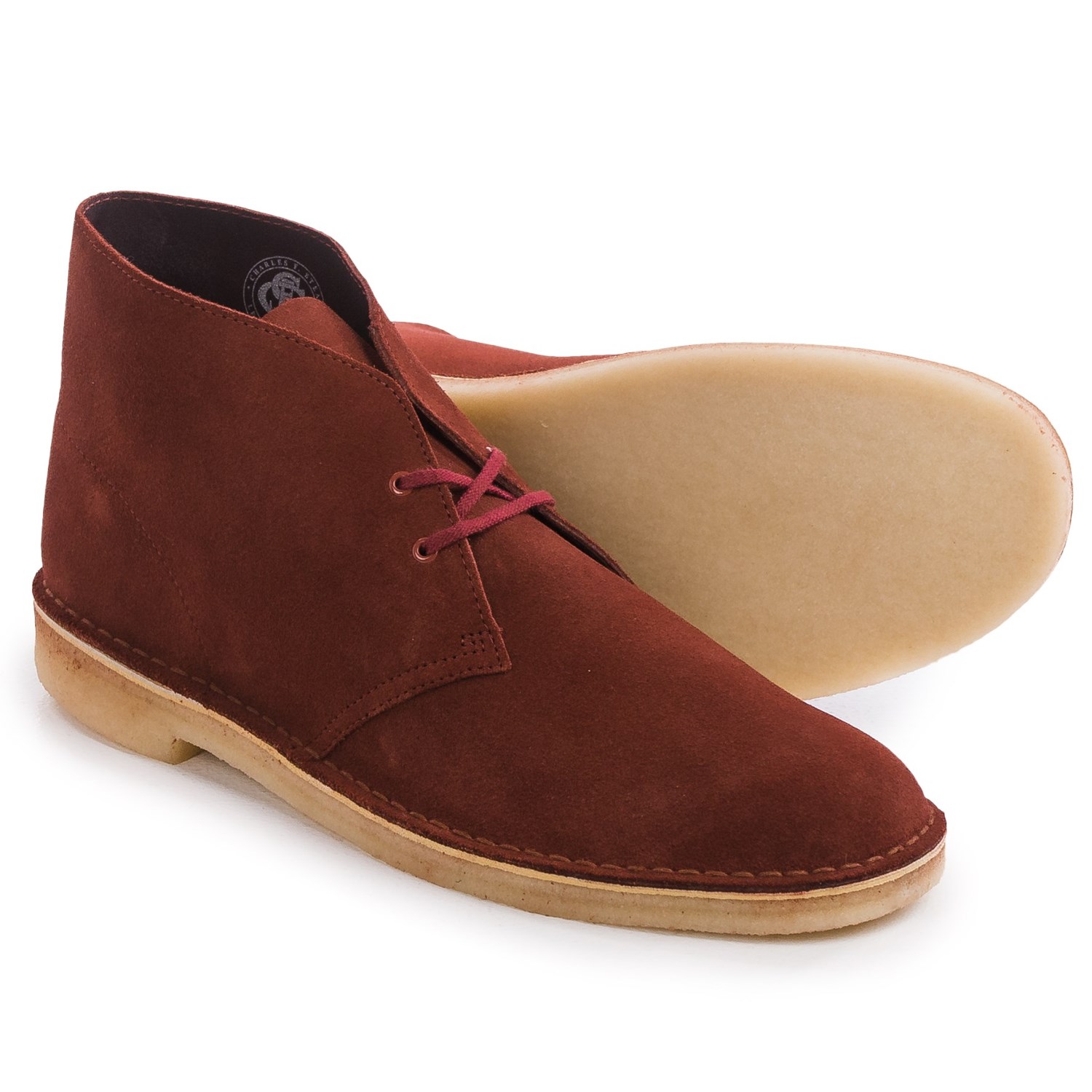 Clarks Desert Boots - Leather (For Men)