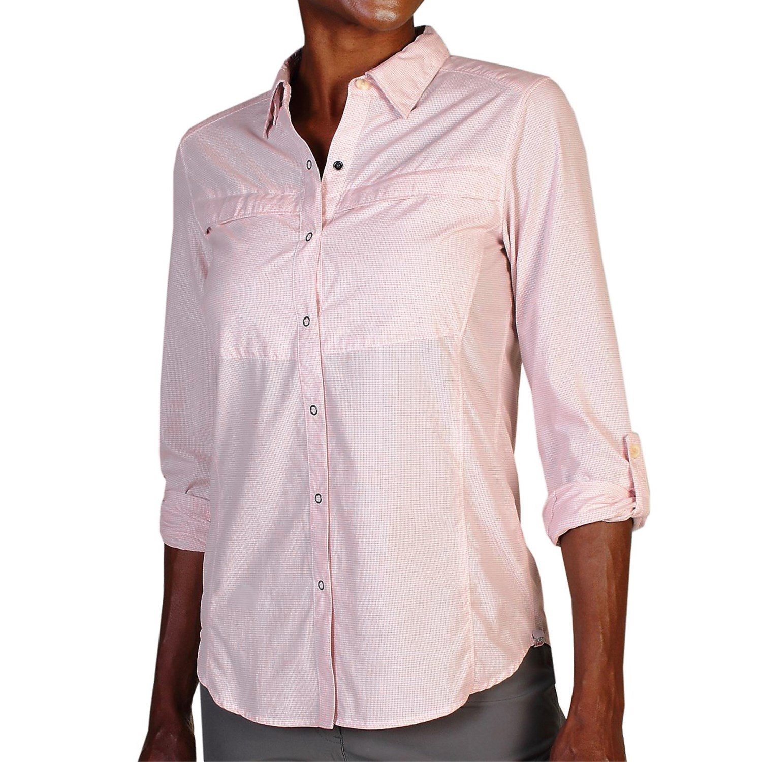 ExOfficio BugsAway® Halo Check Shirt - UPF 30+, Long Sleeve (For Women)