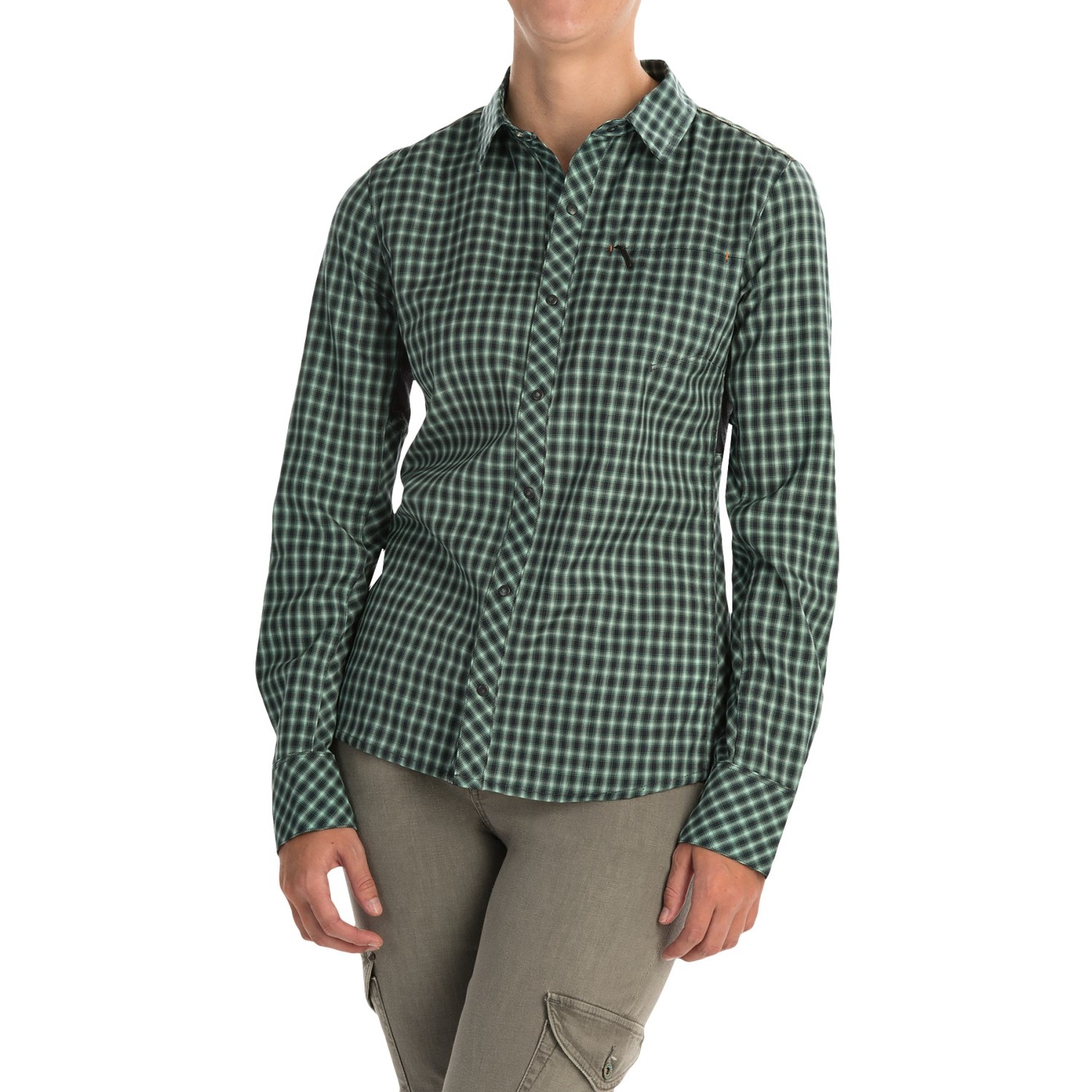 Icebreaker Terra Plaid Shirt - Merino Wool, UPF 20+, Long Sleeve (For Women)